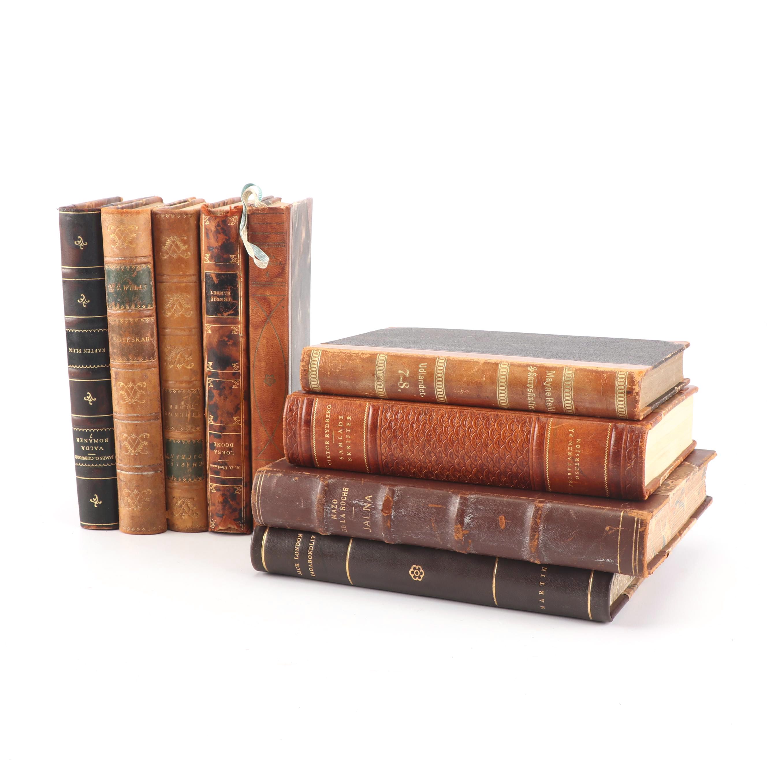 1922 "Skrifter av Viktor Rydberg" and Other Books