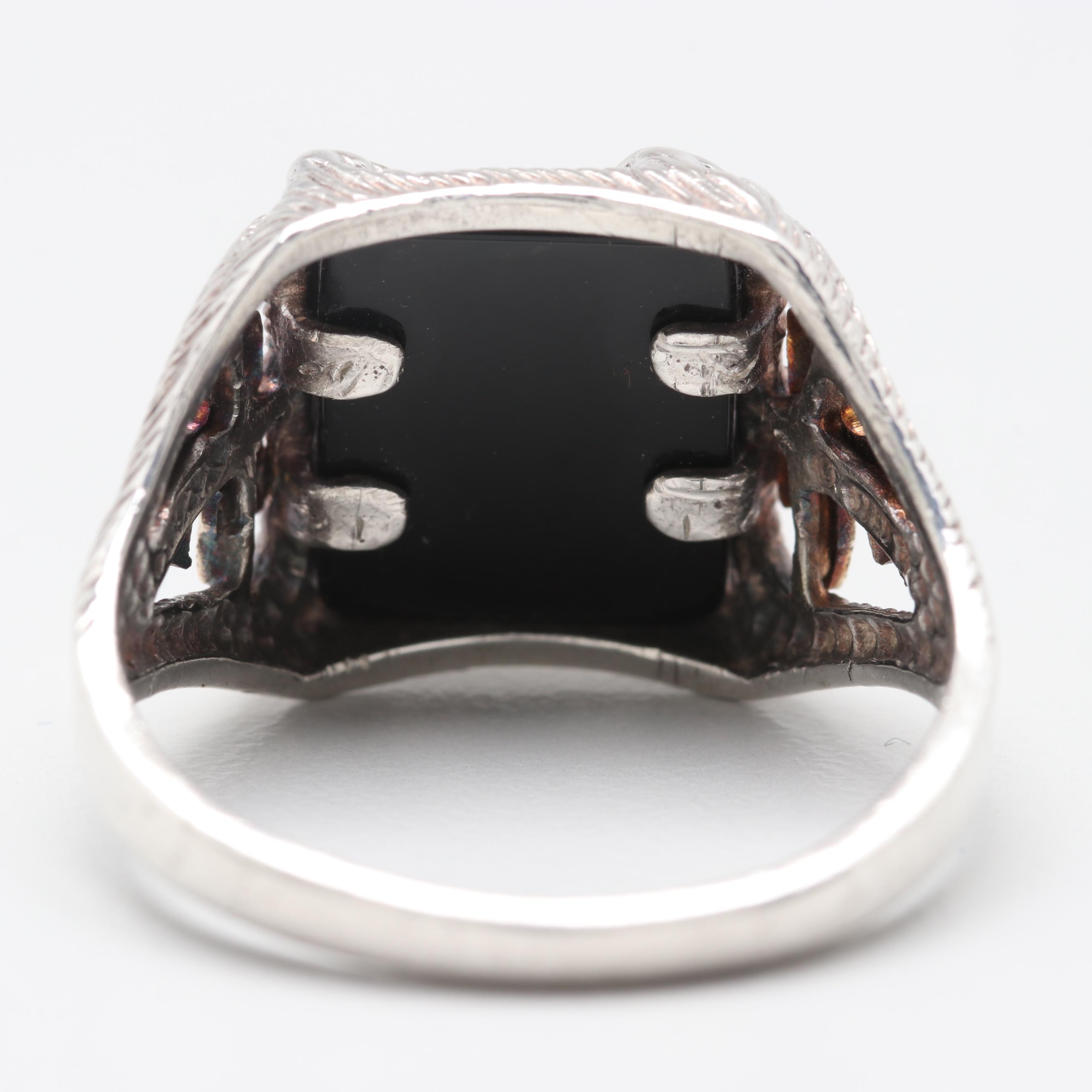Sterling Silver Jewelry Collection Including Black Onyx