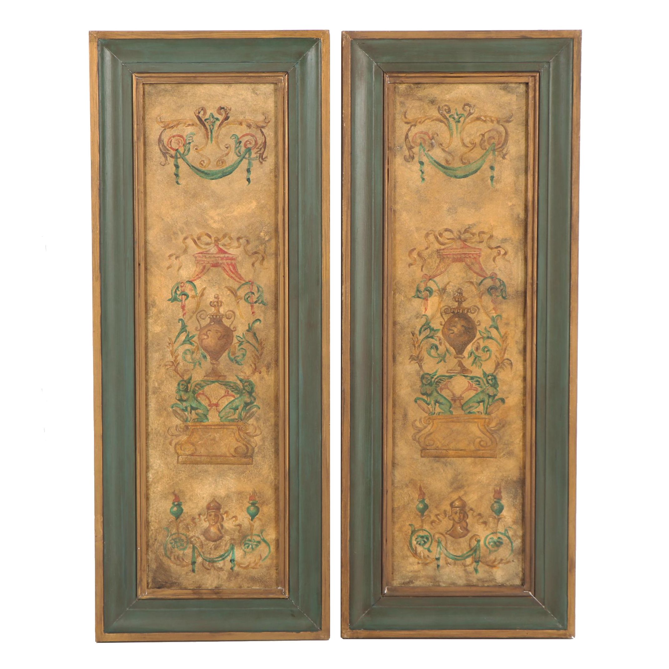 Giclée of Classical Style Urn Motifs