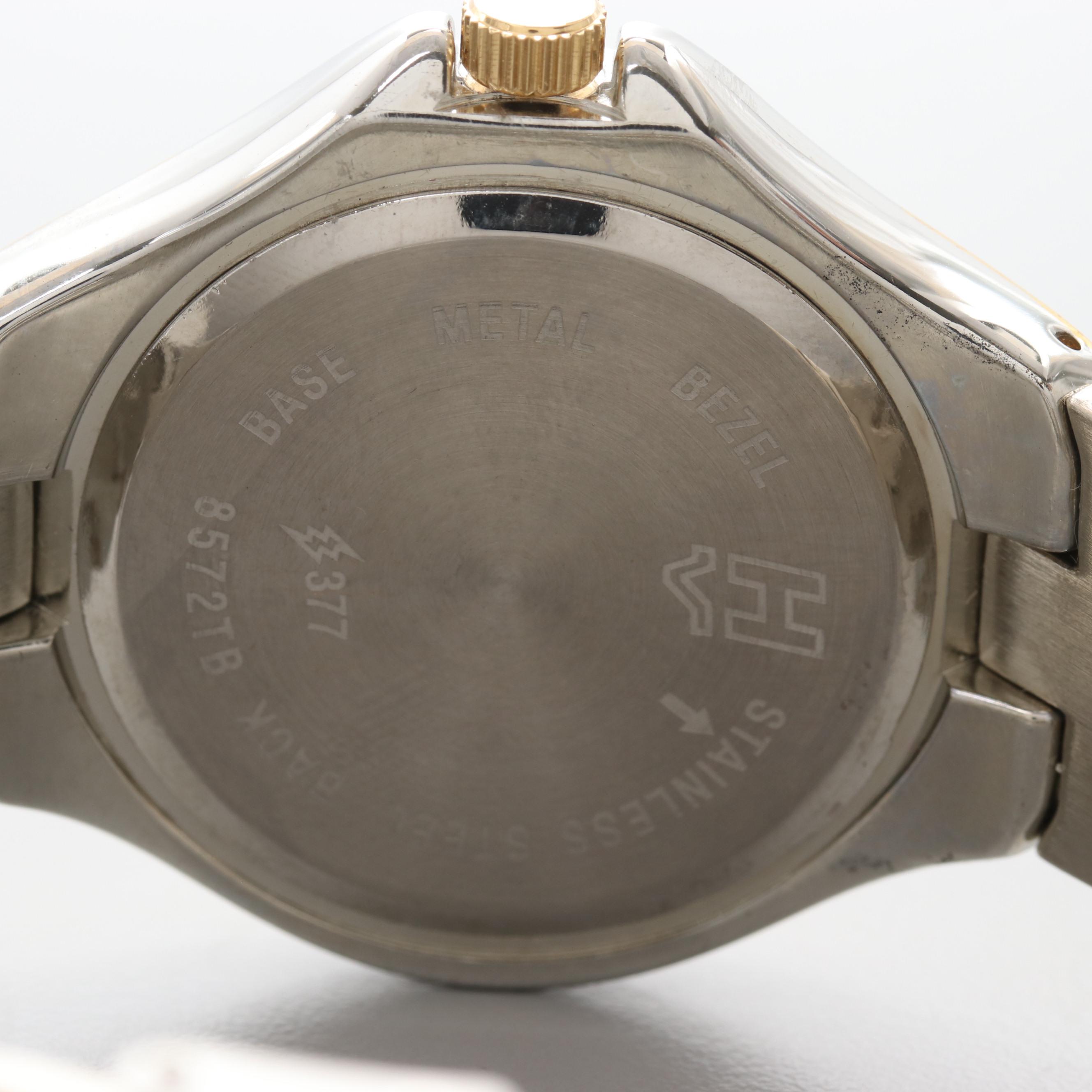 Helbros Two-Tone Quartz Watches