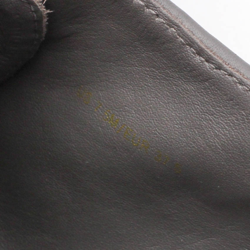 Vince Reptile Textured Grey Leather Shoes