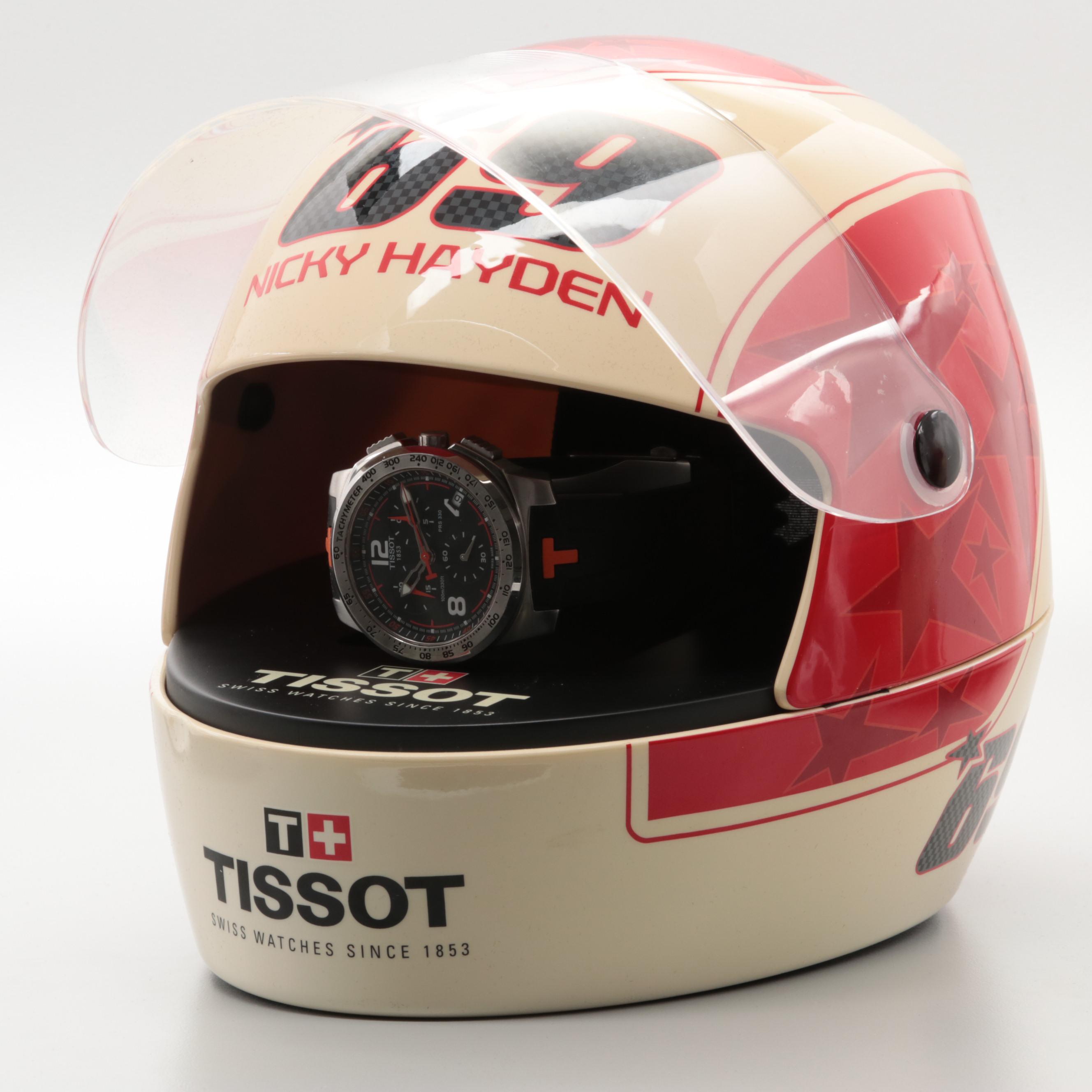 Tissot Nicky Hayden Limited Edition Watch With Commemorative Helmet Case