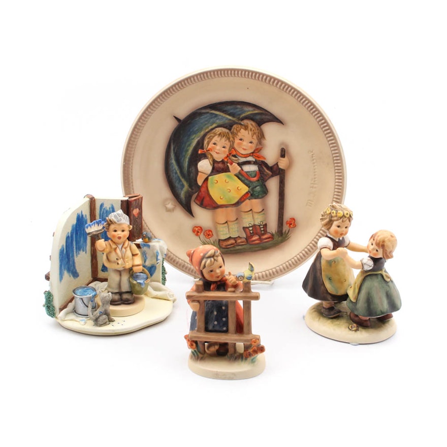 Goebel Hummel Figurines, Plate and Hummelscape