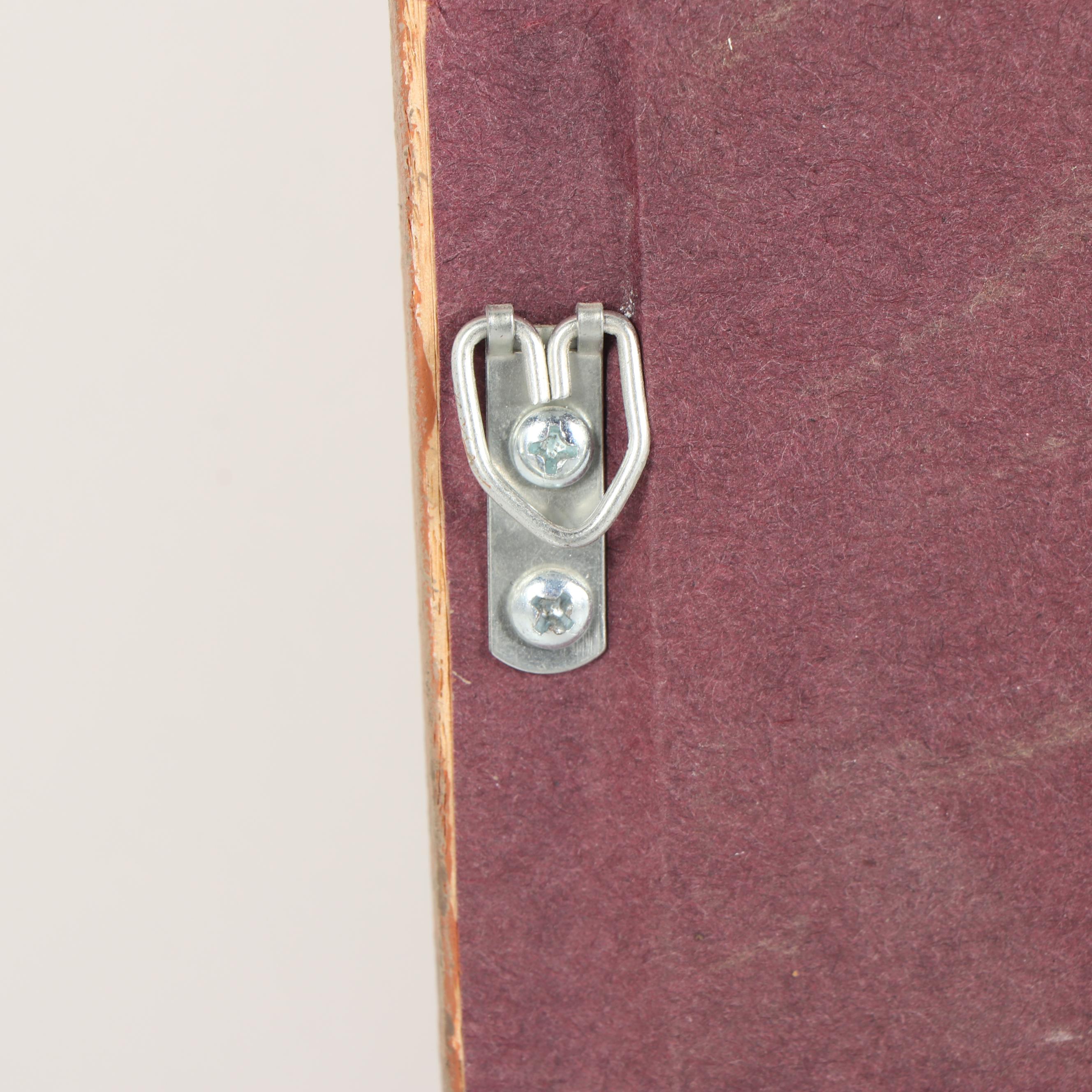 Cast Ceramic Panel with Coat of Arms Motif