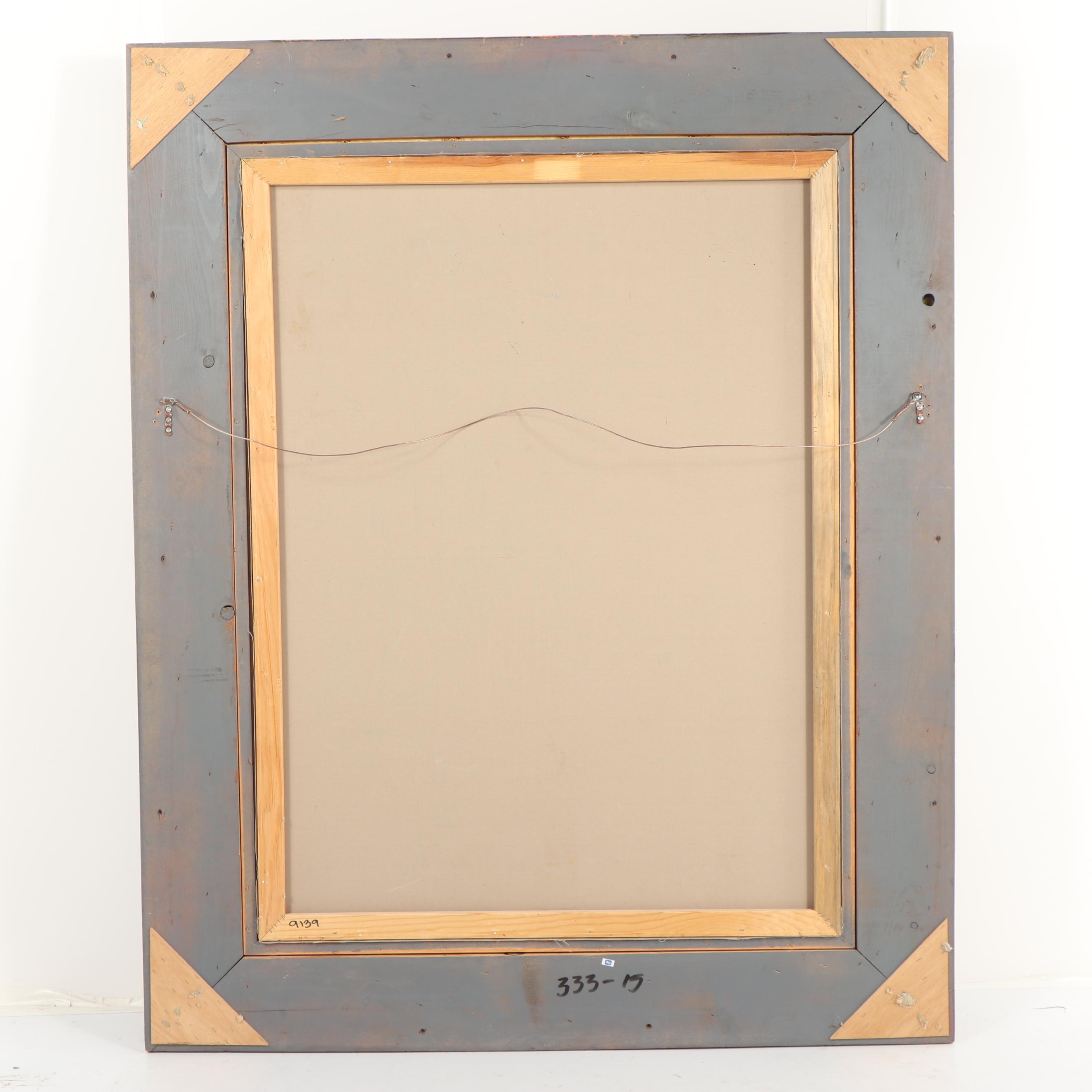 Embellished Giclée of Classical Architecture