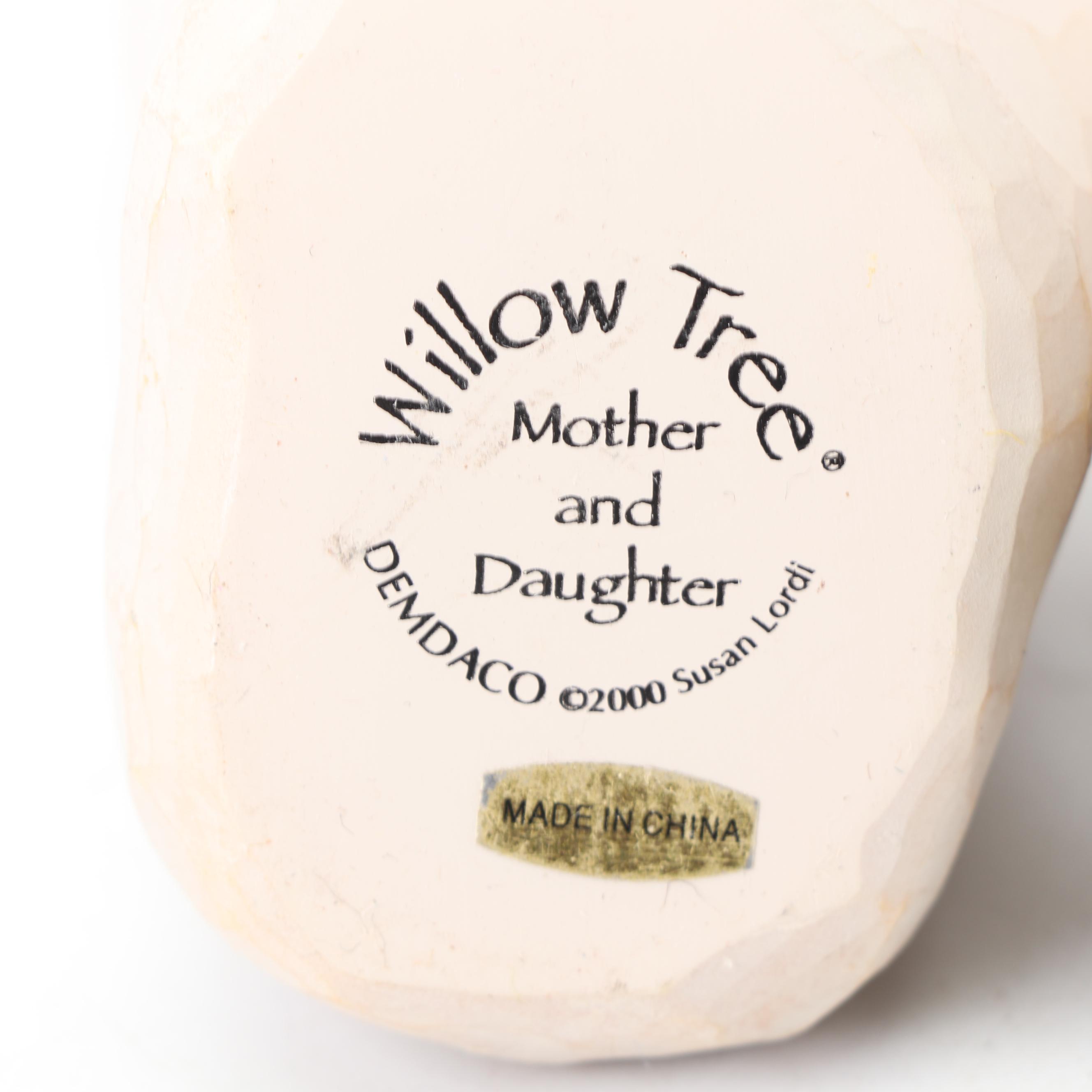 Willow Tree "Mother and Daughter" and "Heart and Soul" Figurines