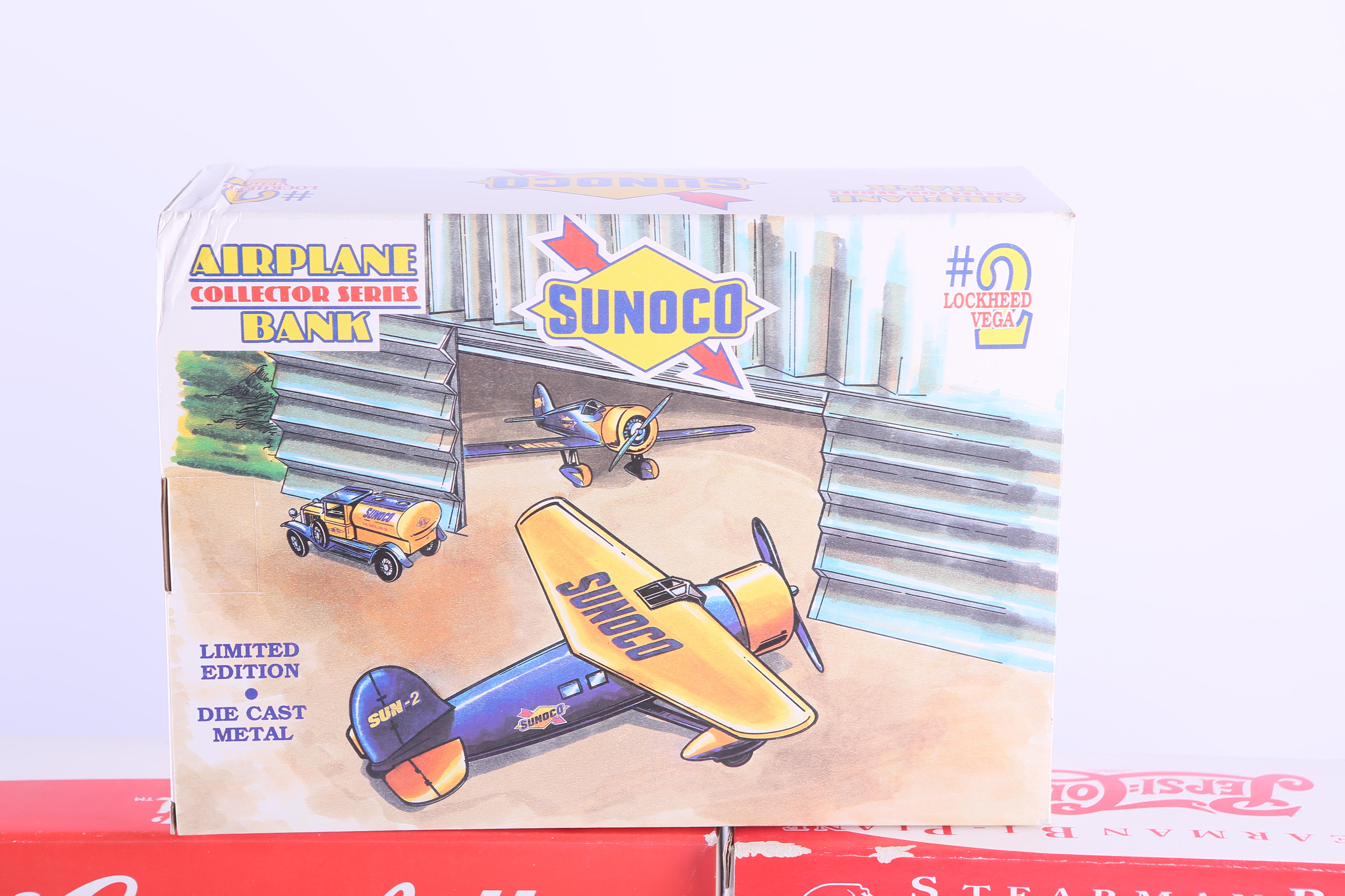 SpecCast Die-Cast Airplane Coin Banks