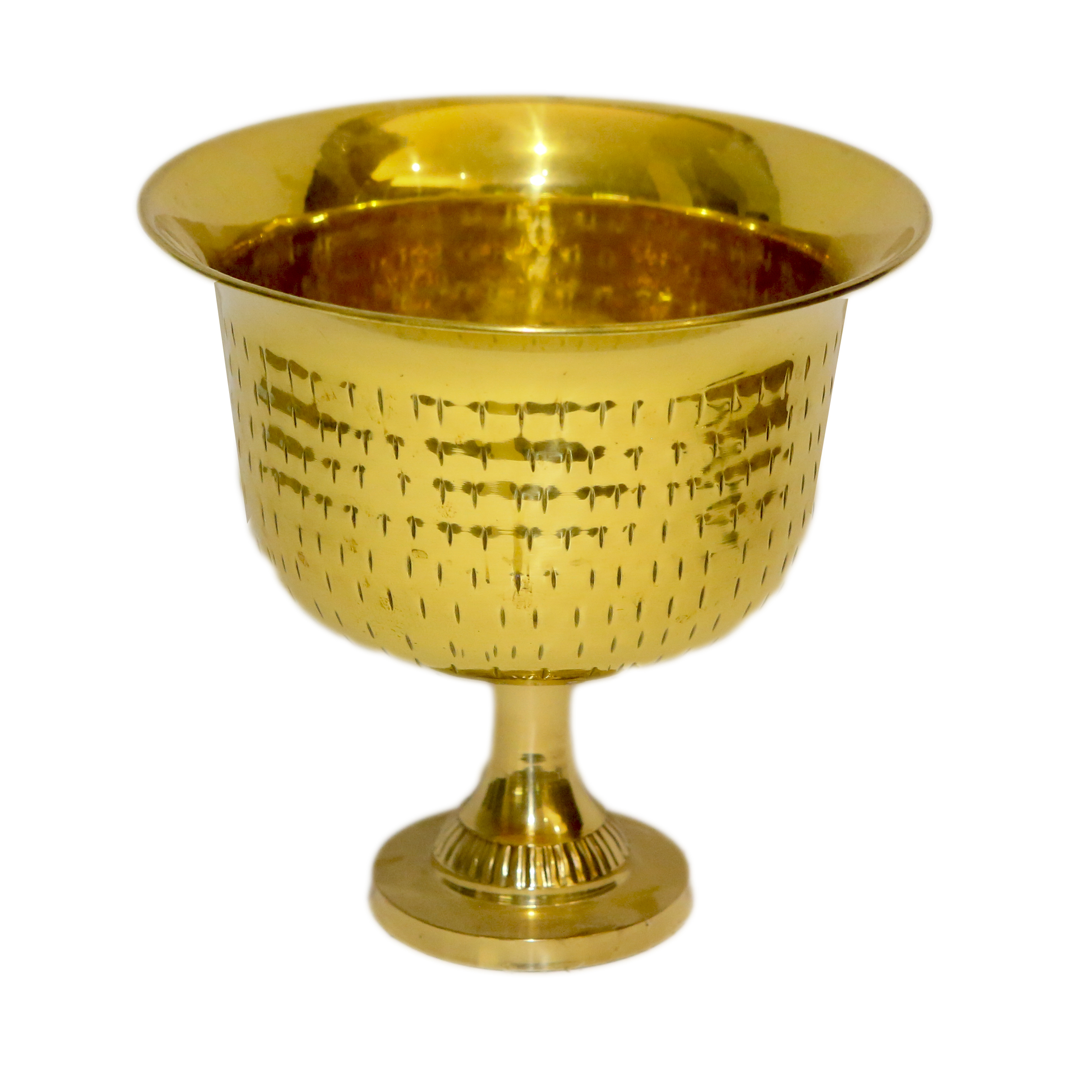Brass Footed Planter