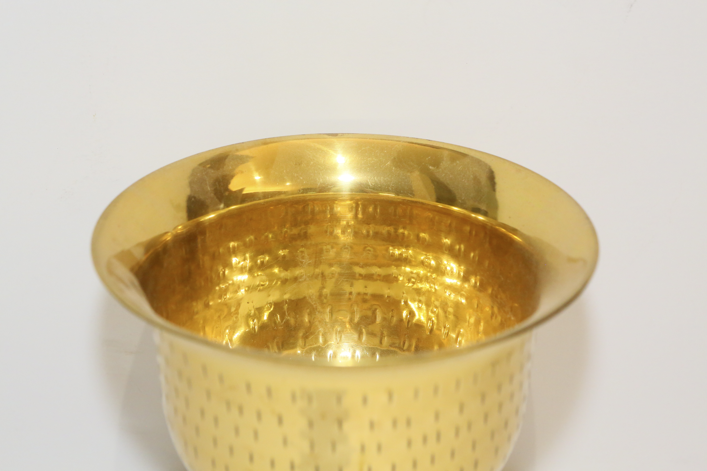 Brass Footed Planter