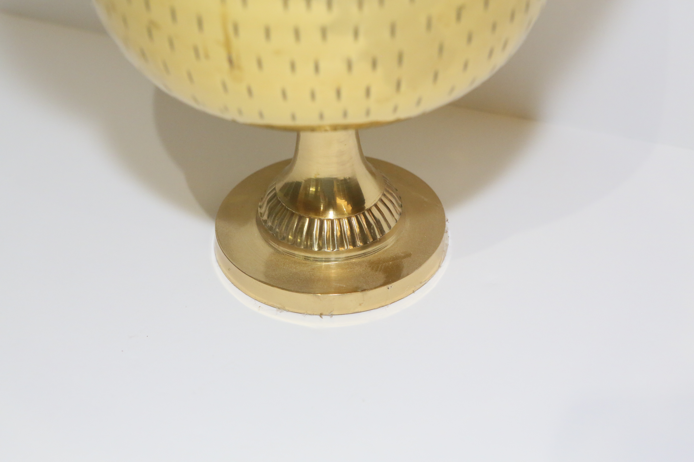 Brass Footed Planter