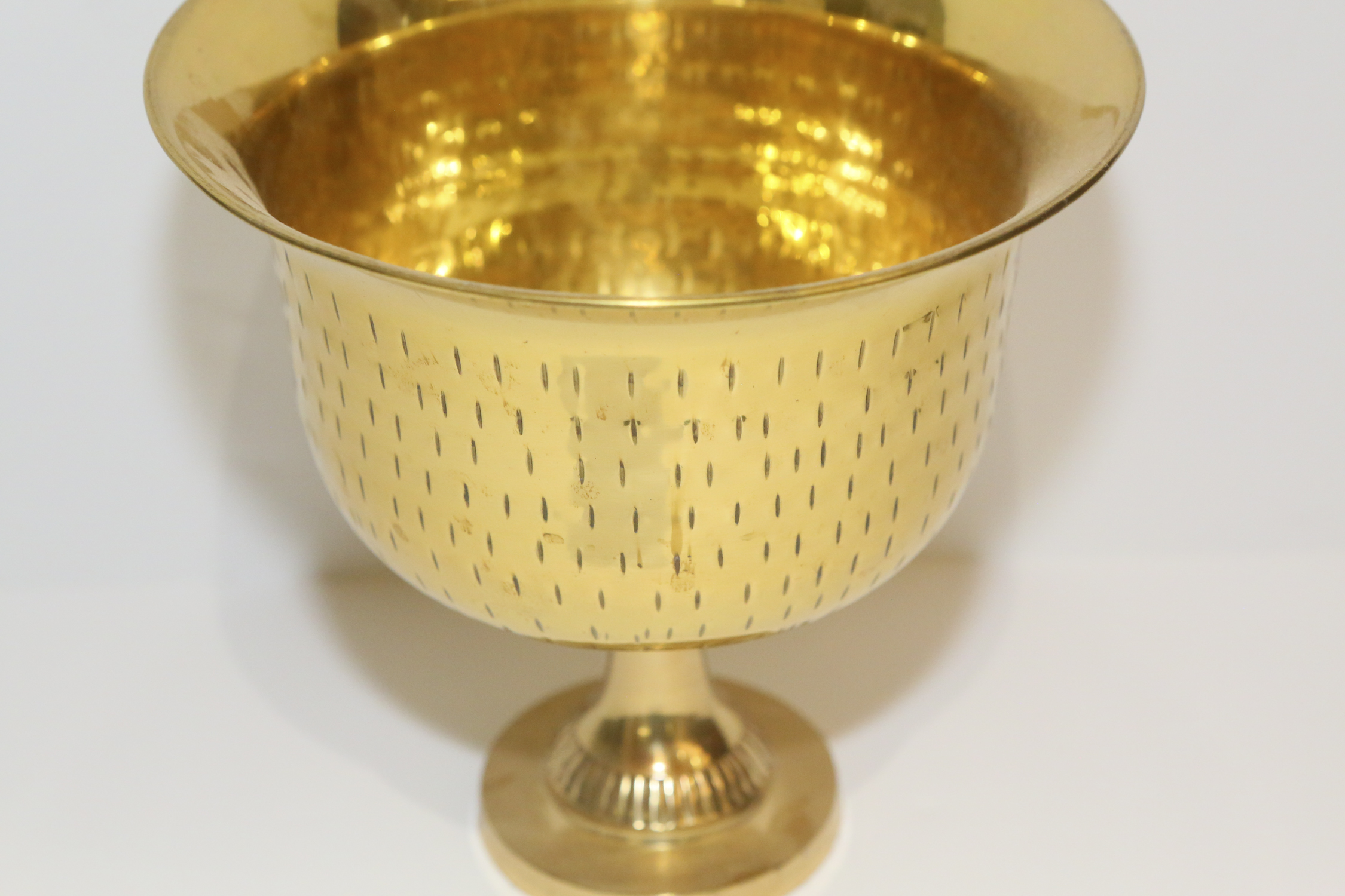 Brass Footed Planter