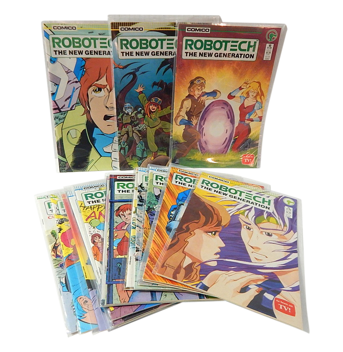 Modern Age Comics with "Robotech: The New Generation"