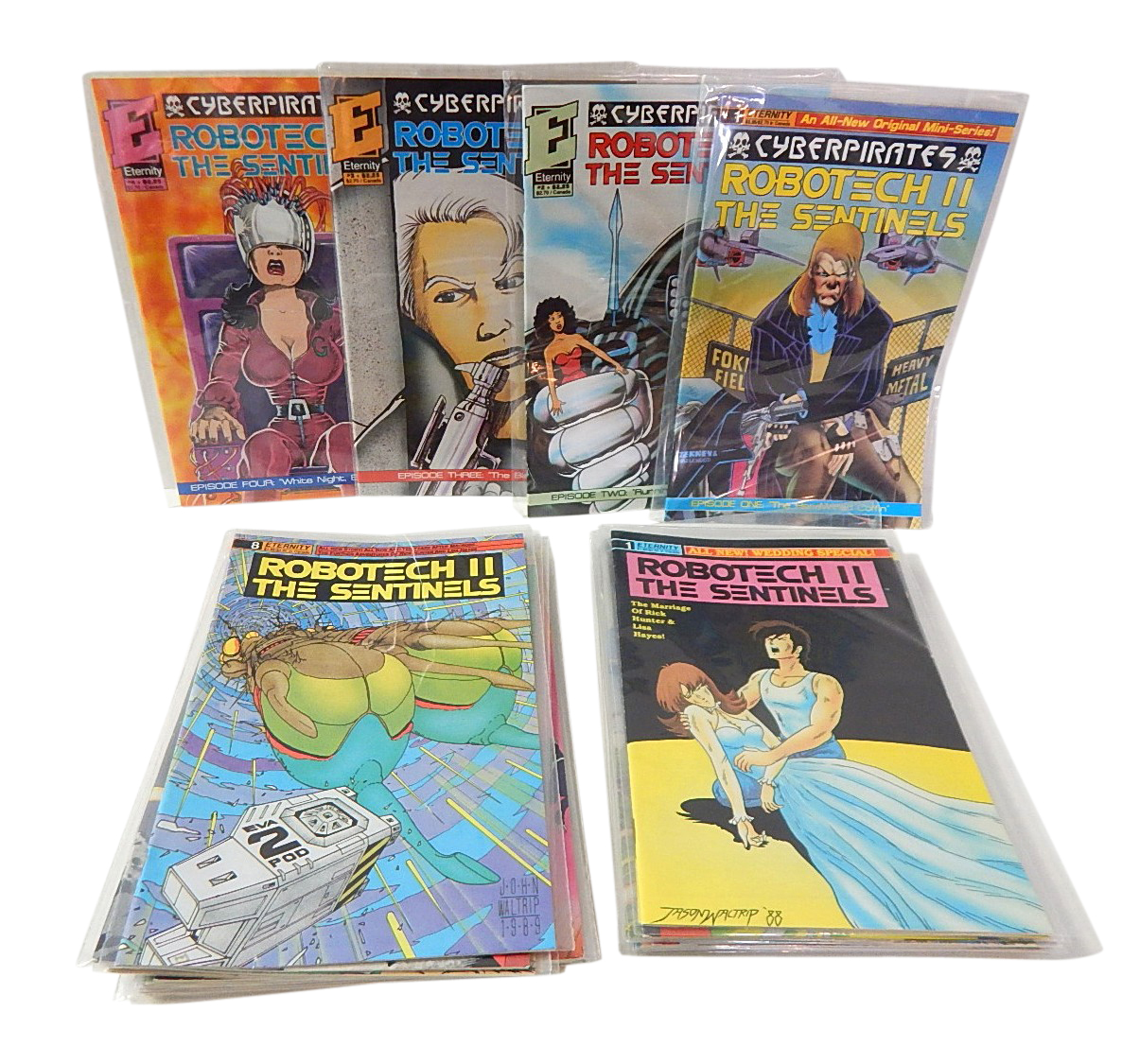 Modern Age Comics with "Robotech II: The Sentinels"