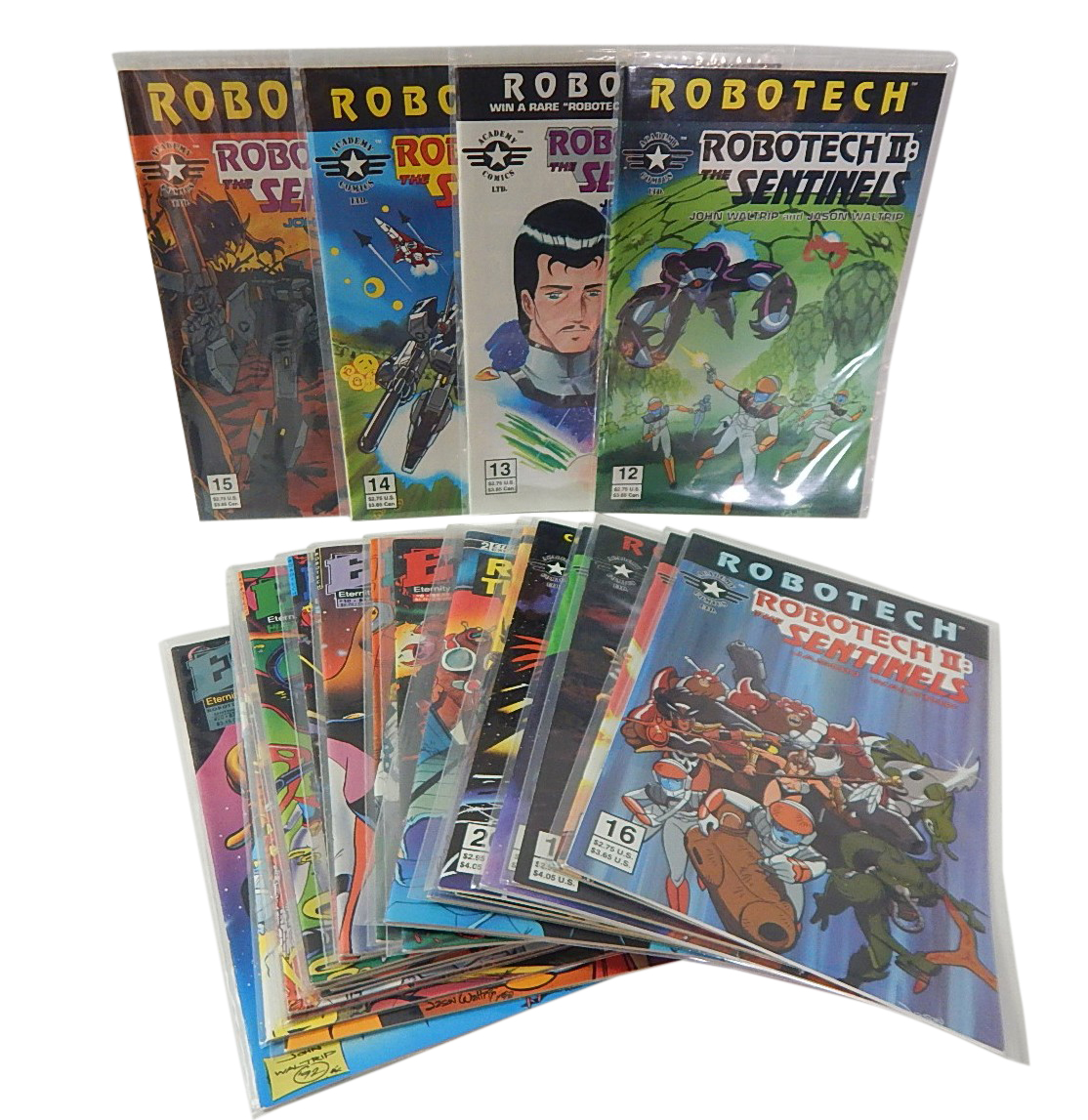 Modern Age Comics with "Robotech II: The Sentinels"