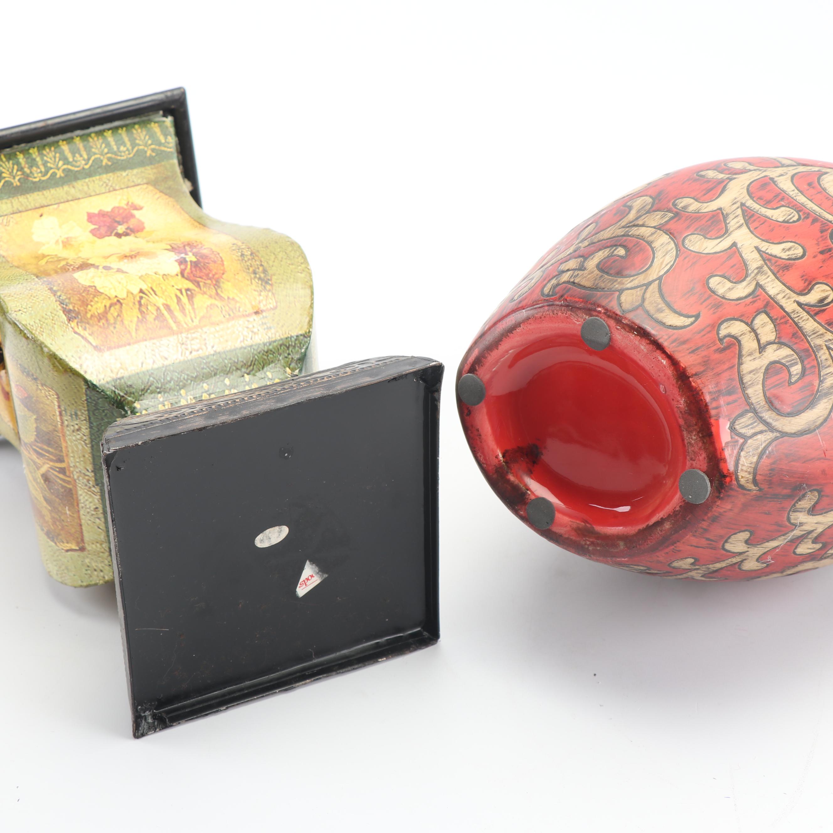 Home Decor Including Porcelain Carpet Balls