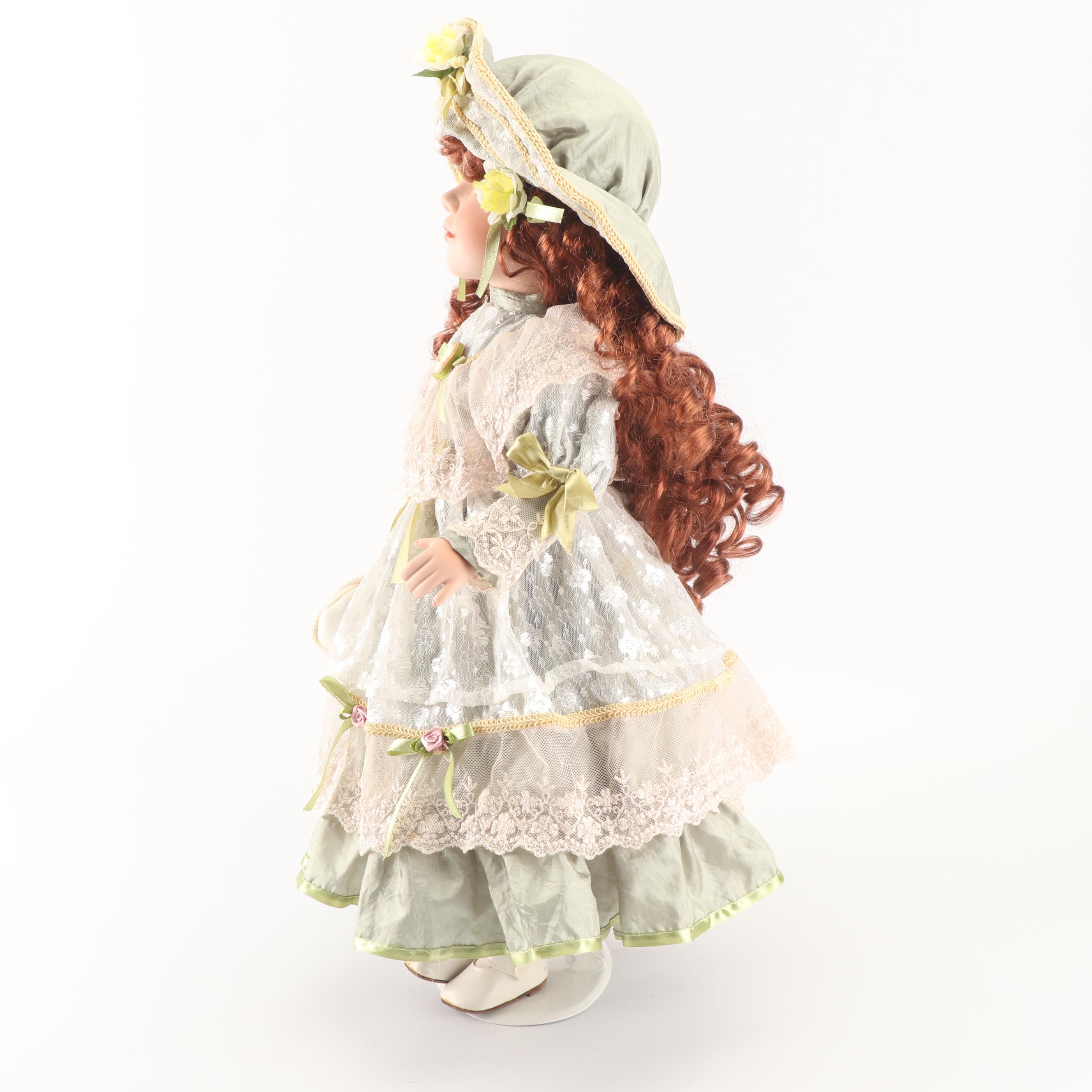 NJSF Victorian Style Porcelain Doll