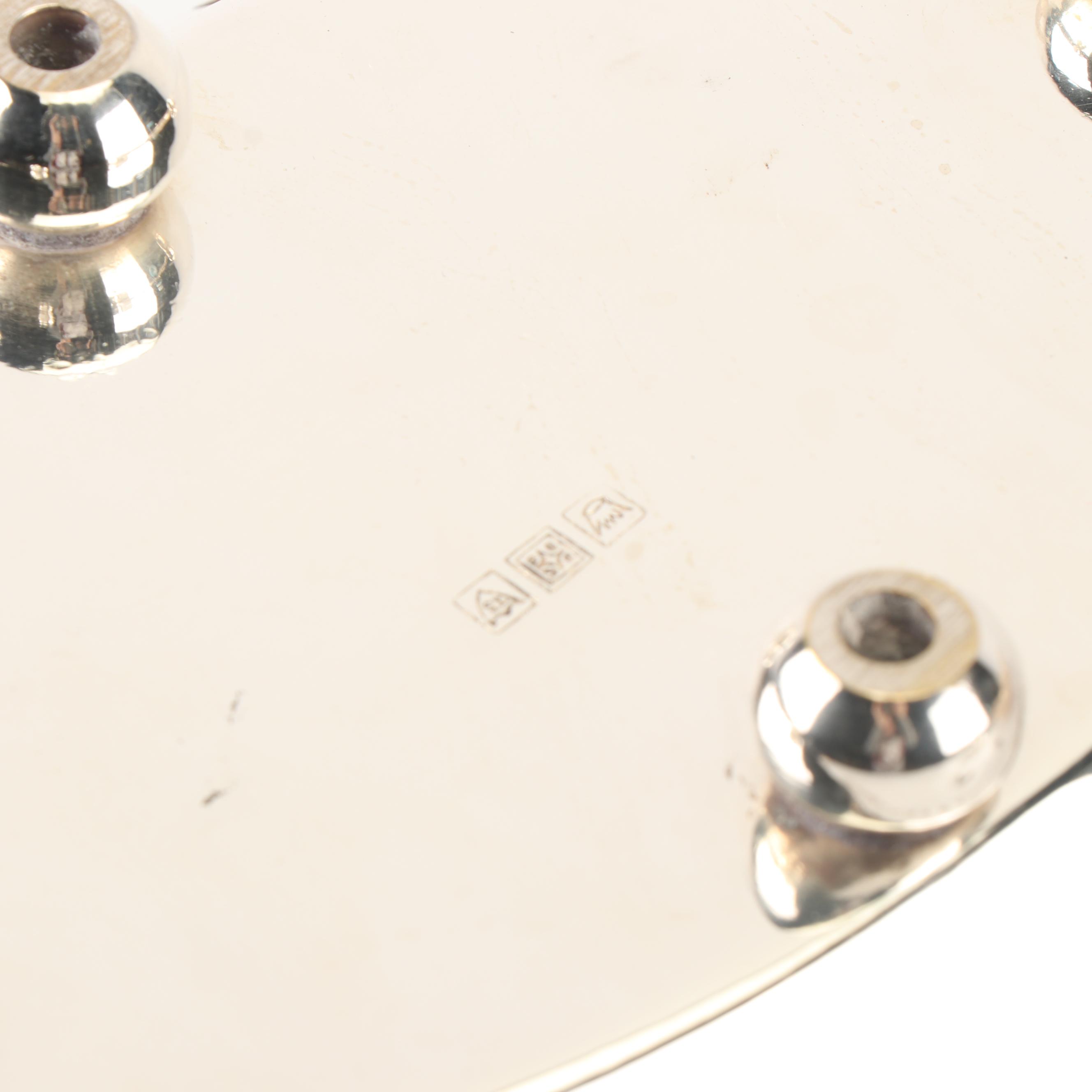 1950 Reed & Barton Vegetable Bowl with Other Silver Plate Serveware