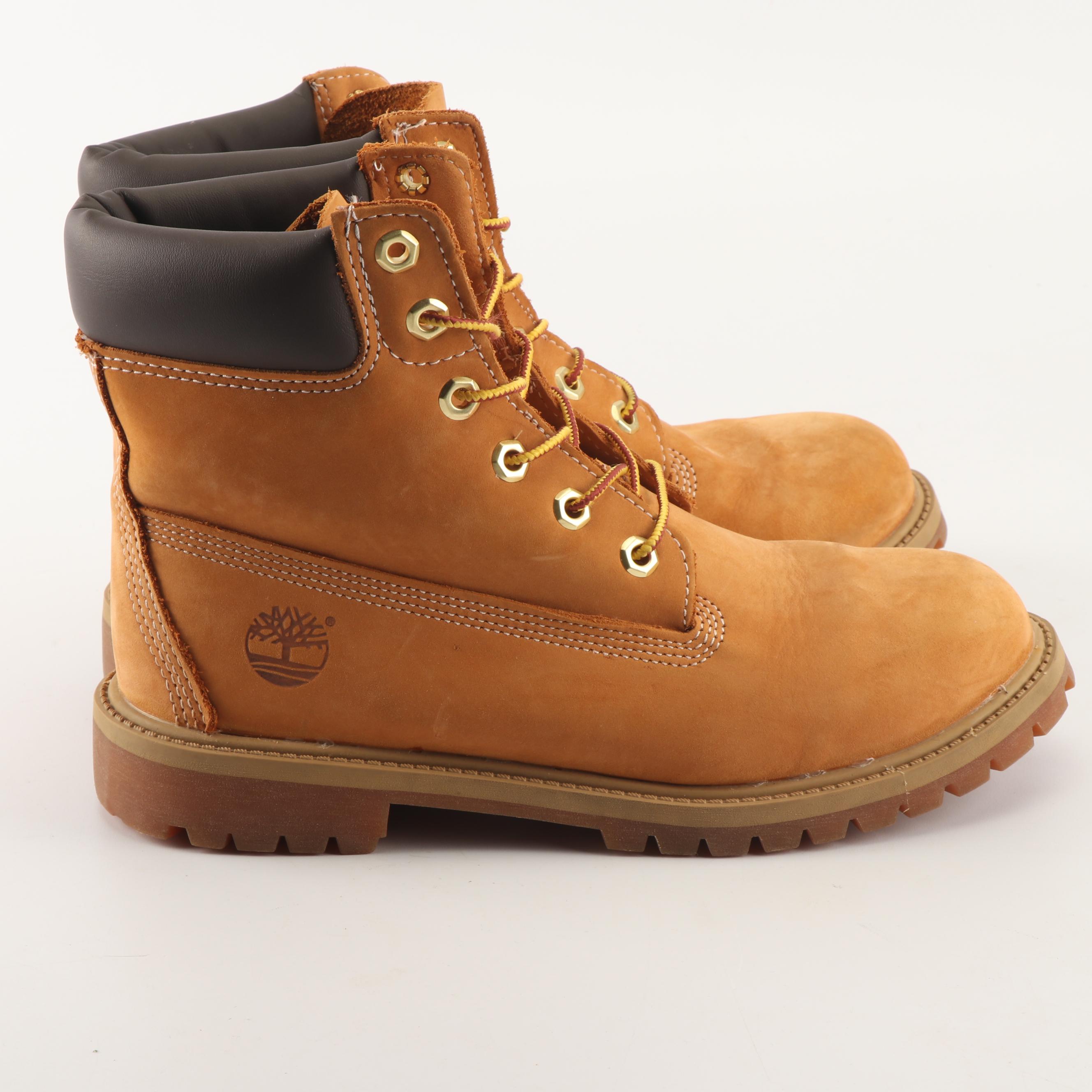 Boys' Timberland Tan Suede Boots