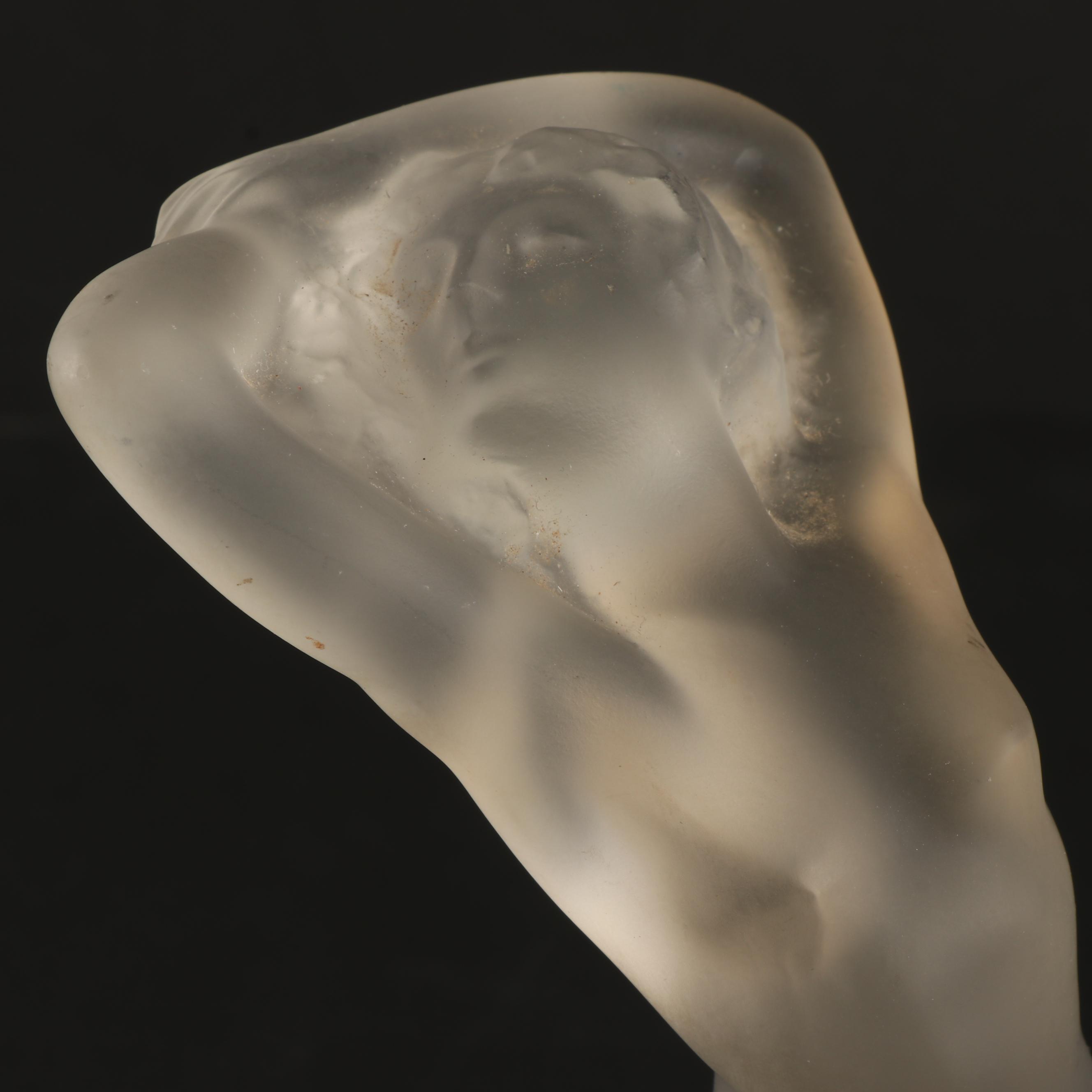 Lalique "Danseuse Bras Leves" Crystal Figure