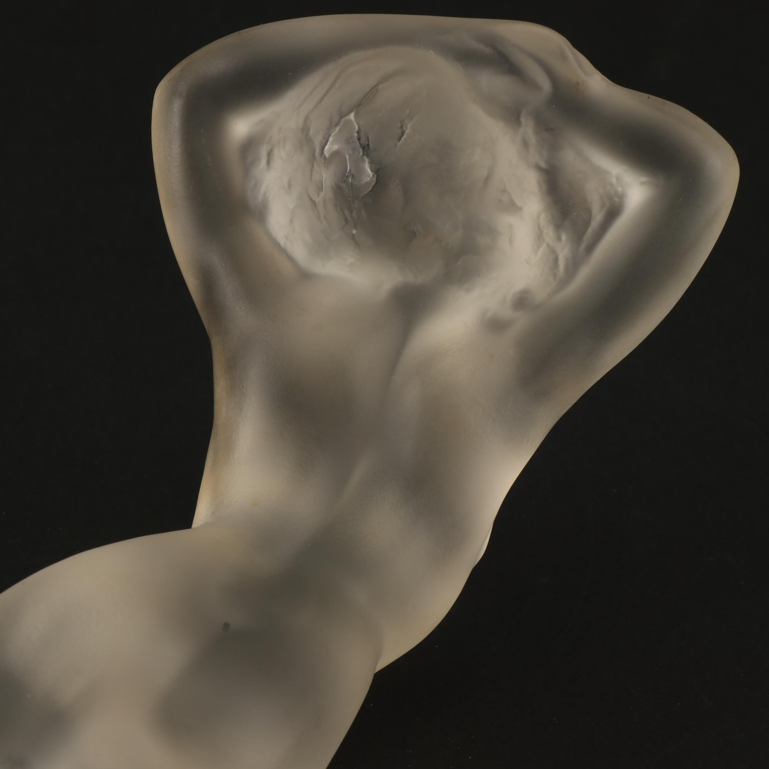Lalique "Danseuse Bras Leves" Crystal Figure