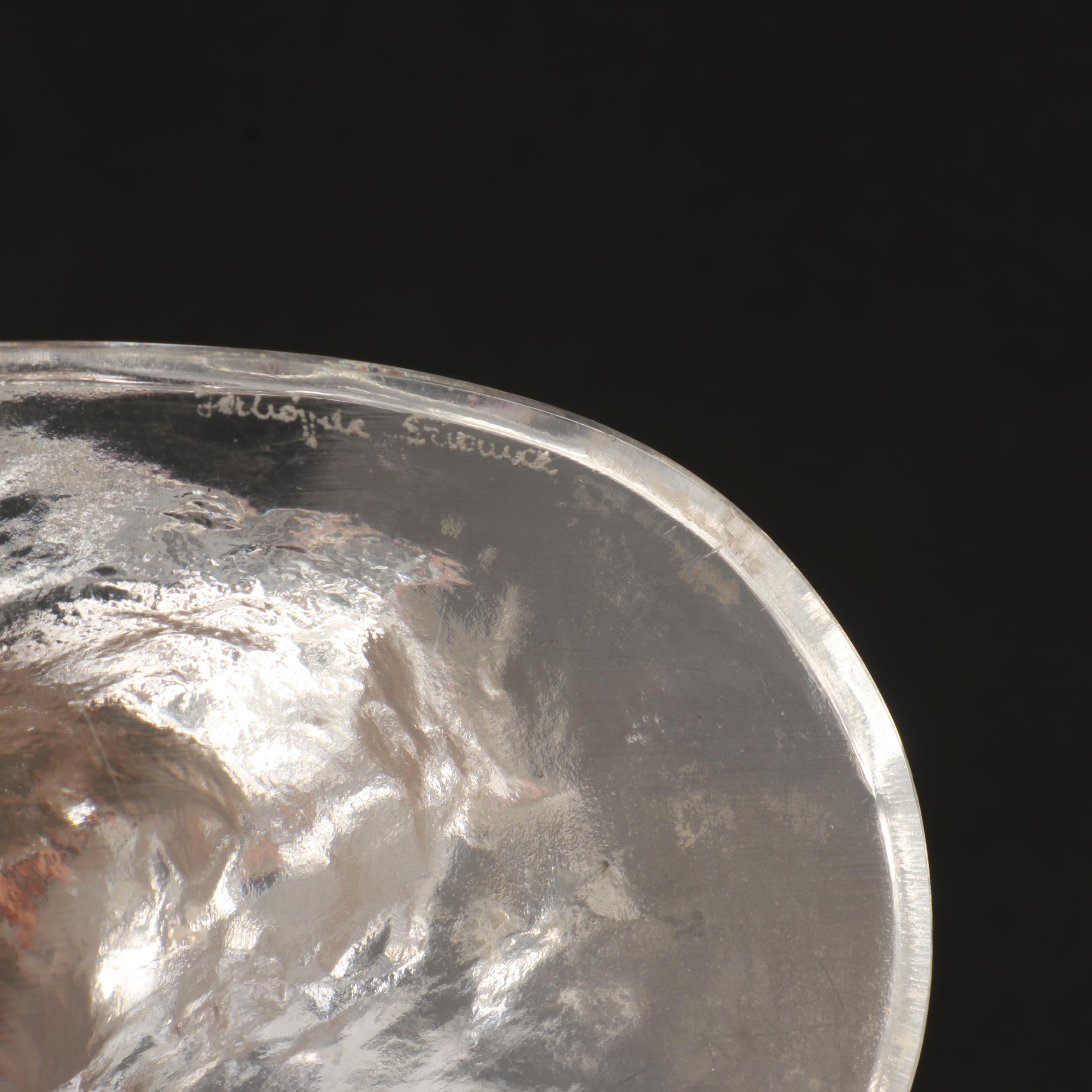 Lalique "Danseuse Bras Leves" Crystal Figure