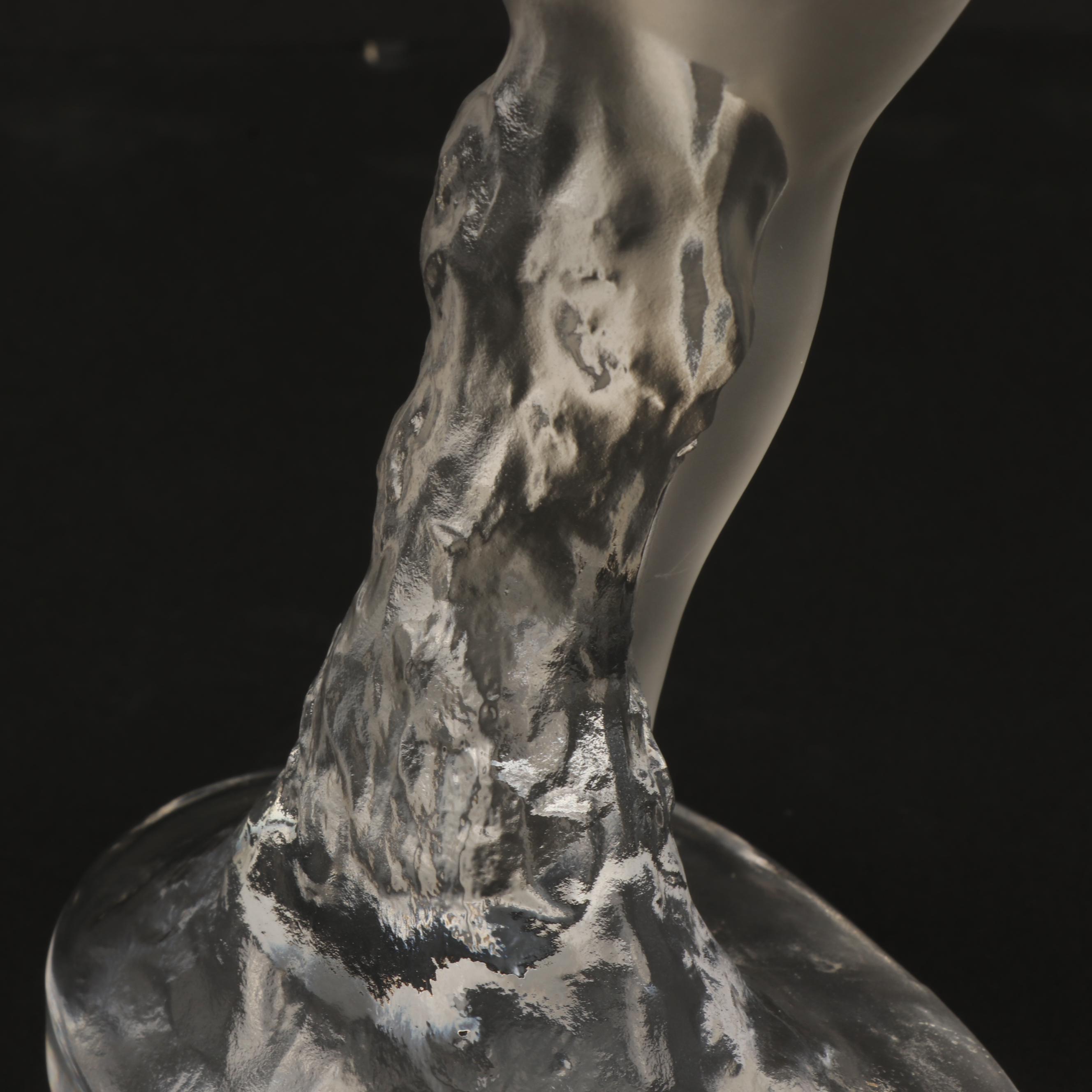 Lalique "Danseuse Bras Leves" Crystal Figure