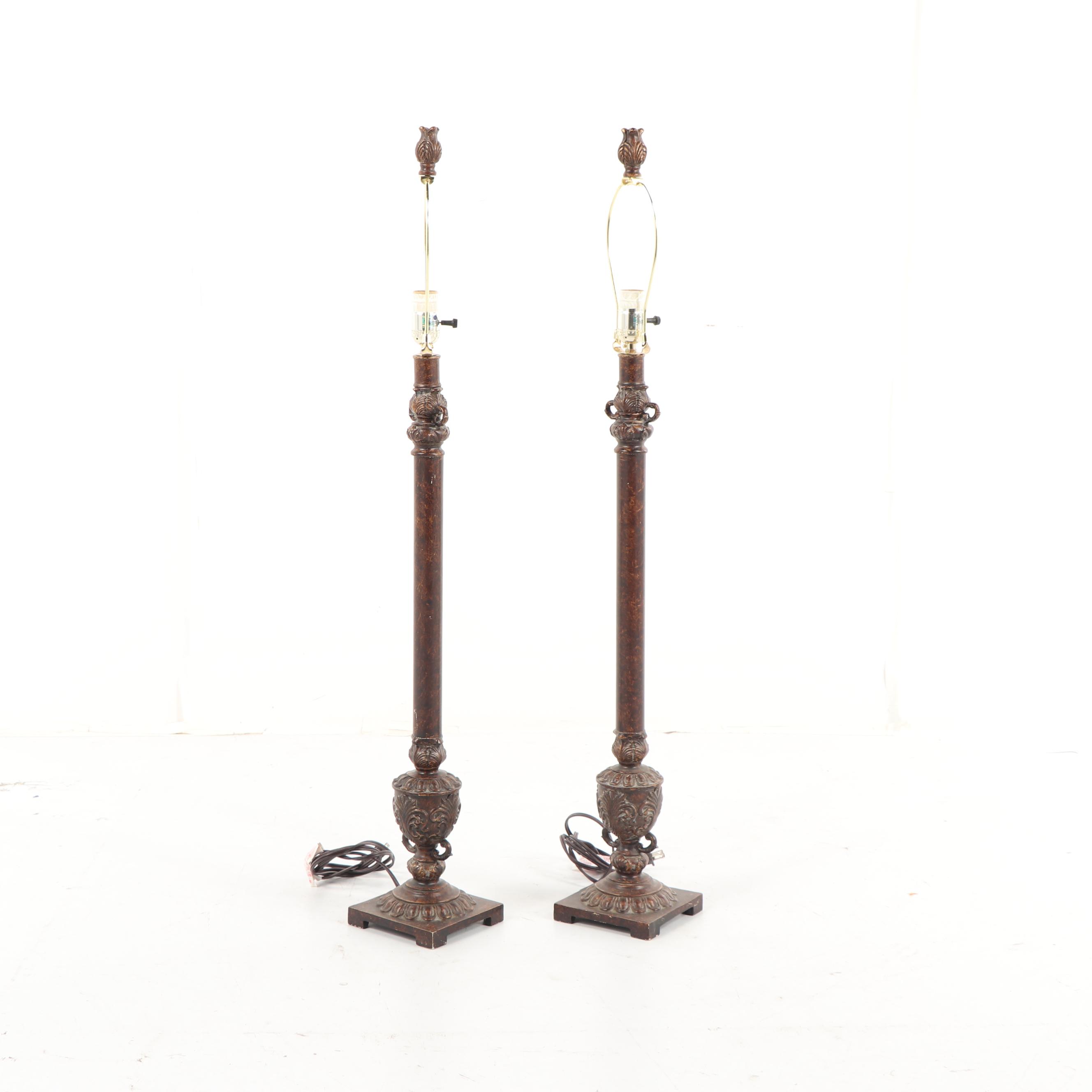 Classical Style Contemporary Candlestick Table Lamps