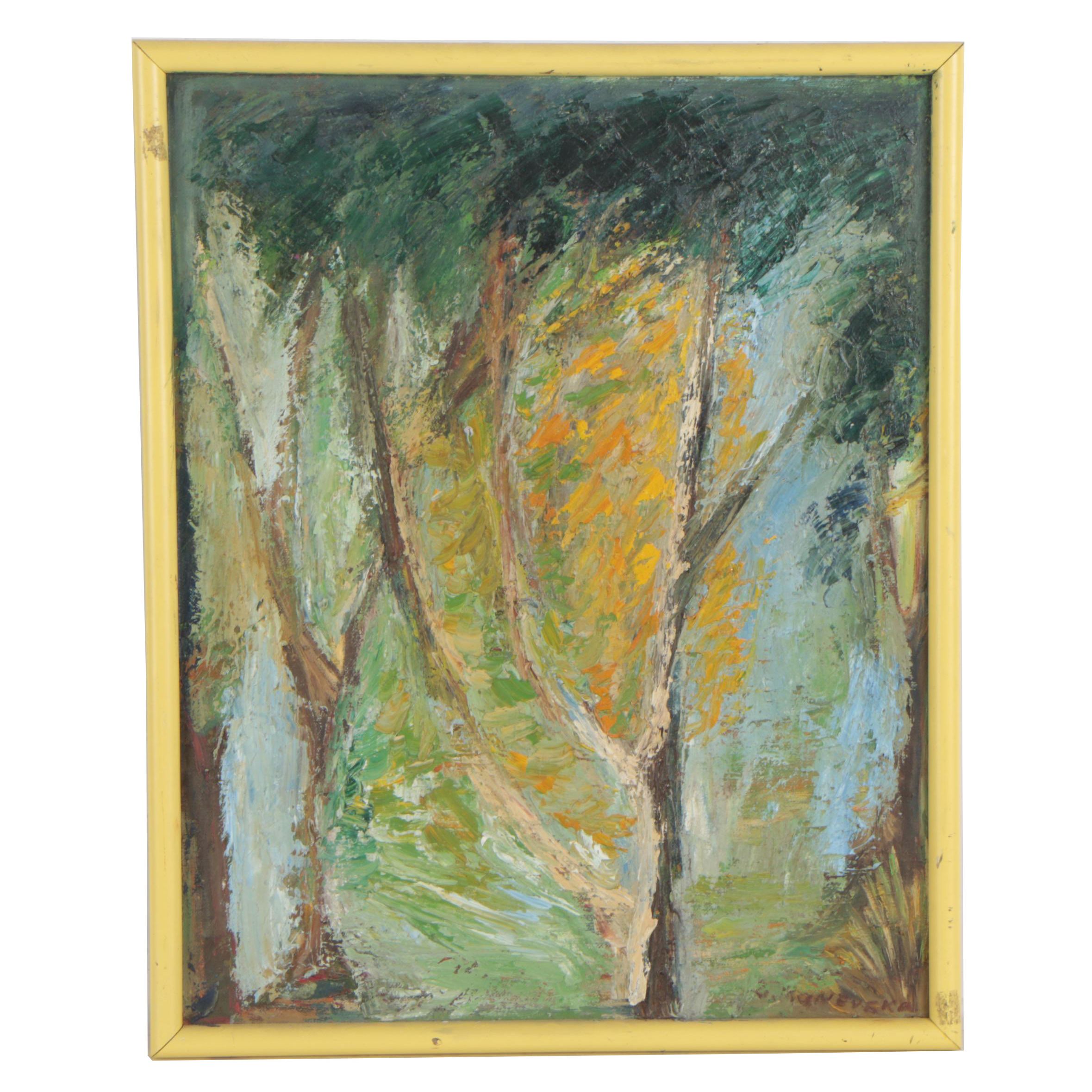 Denitza Manevska Landscape Oil Paintings