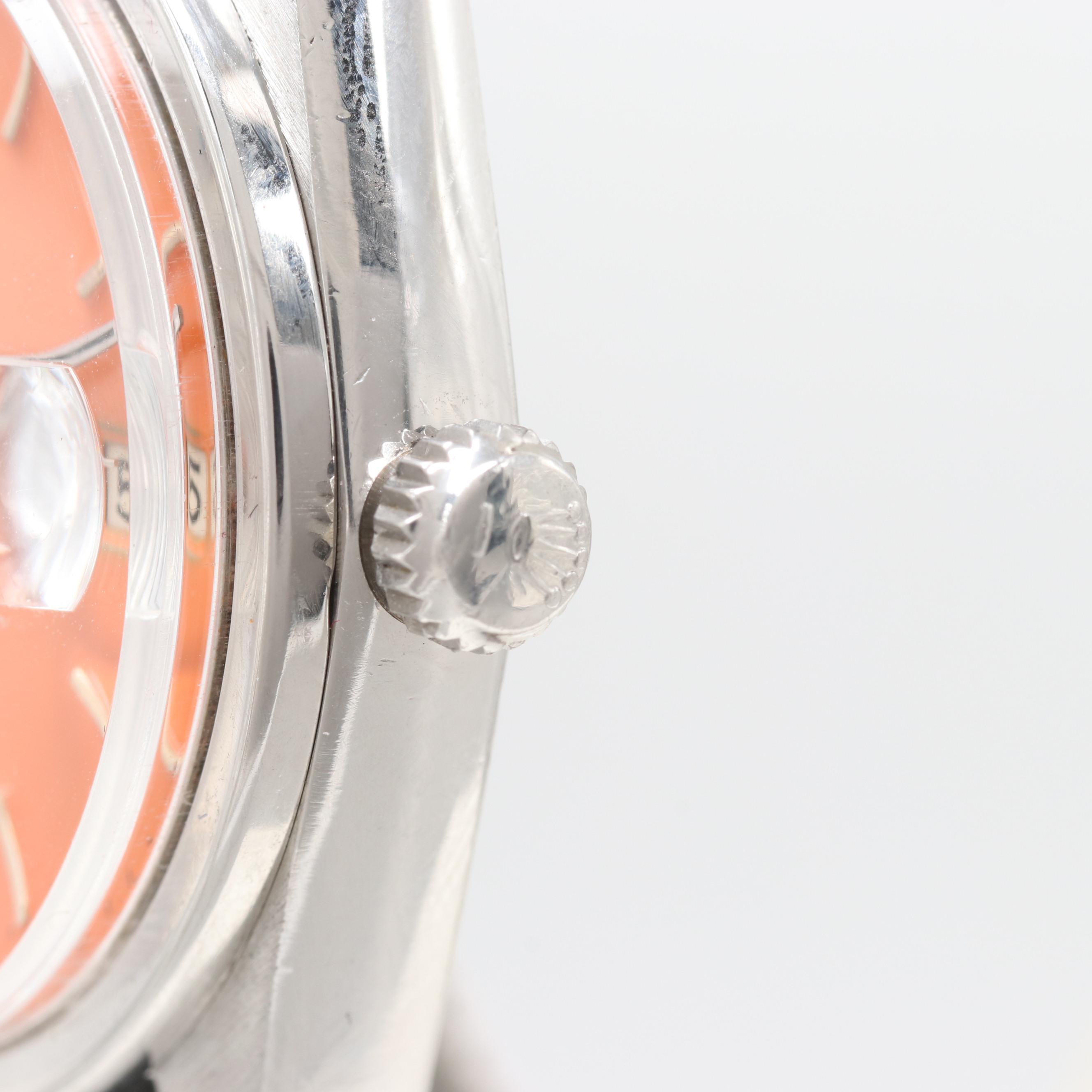 1964 Rolex OysterDate Model 6694 Stem Wind Watch