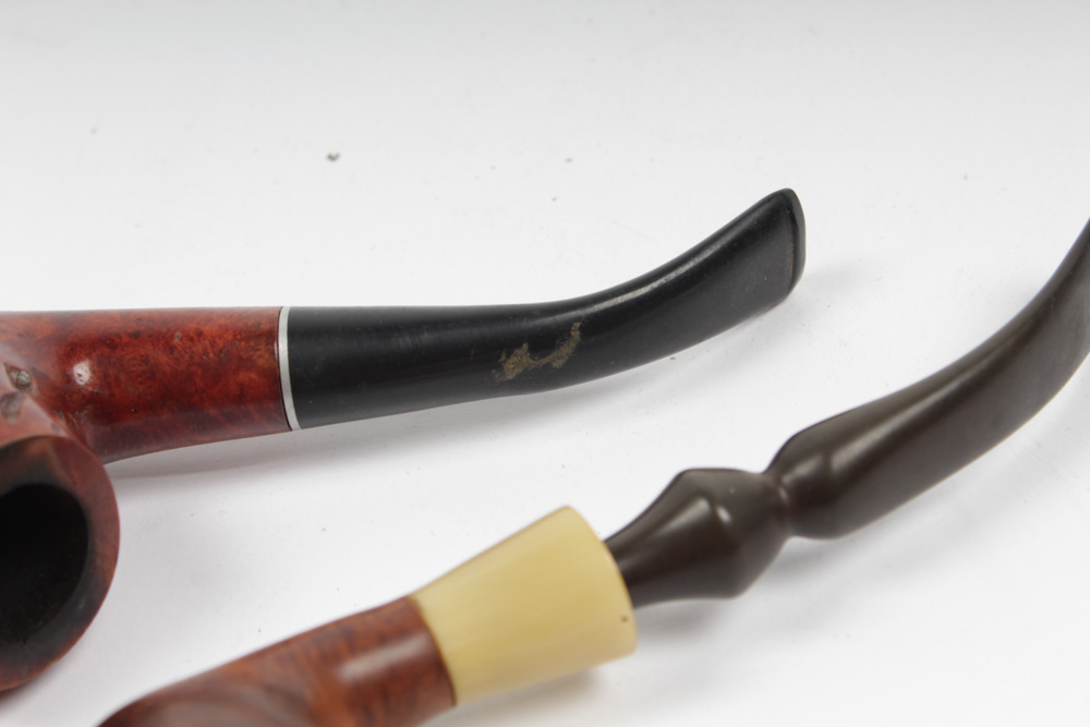 Andersen and Dr. Grabow Briar Wood and Resin Tobacco Pipes