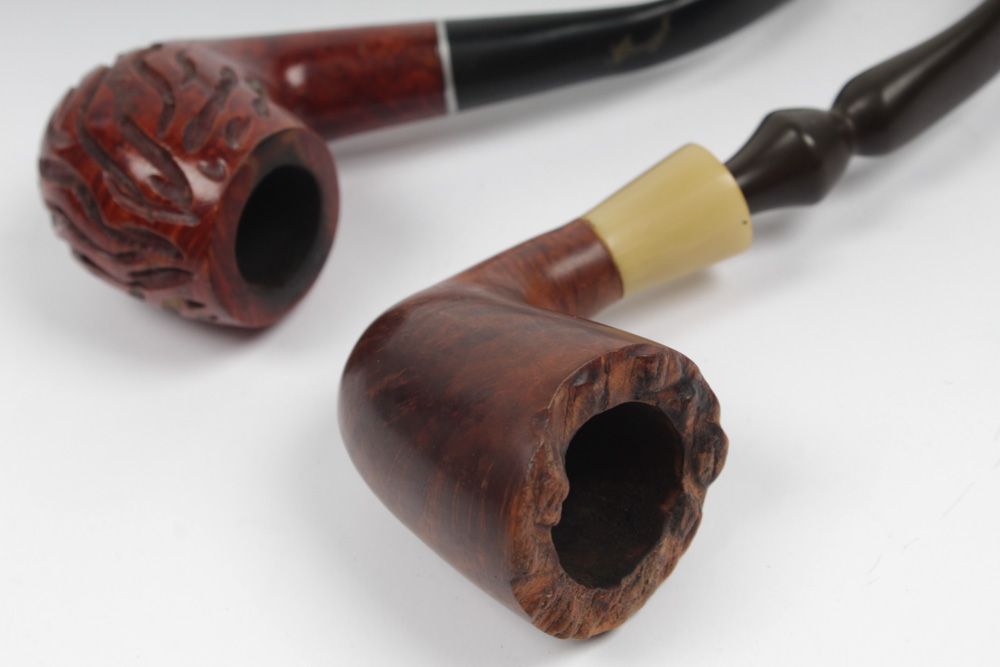 Andersen and Dr. Grabow Briar Wood and Resin Tobacco Pipes