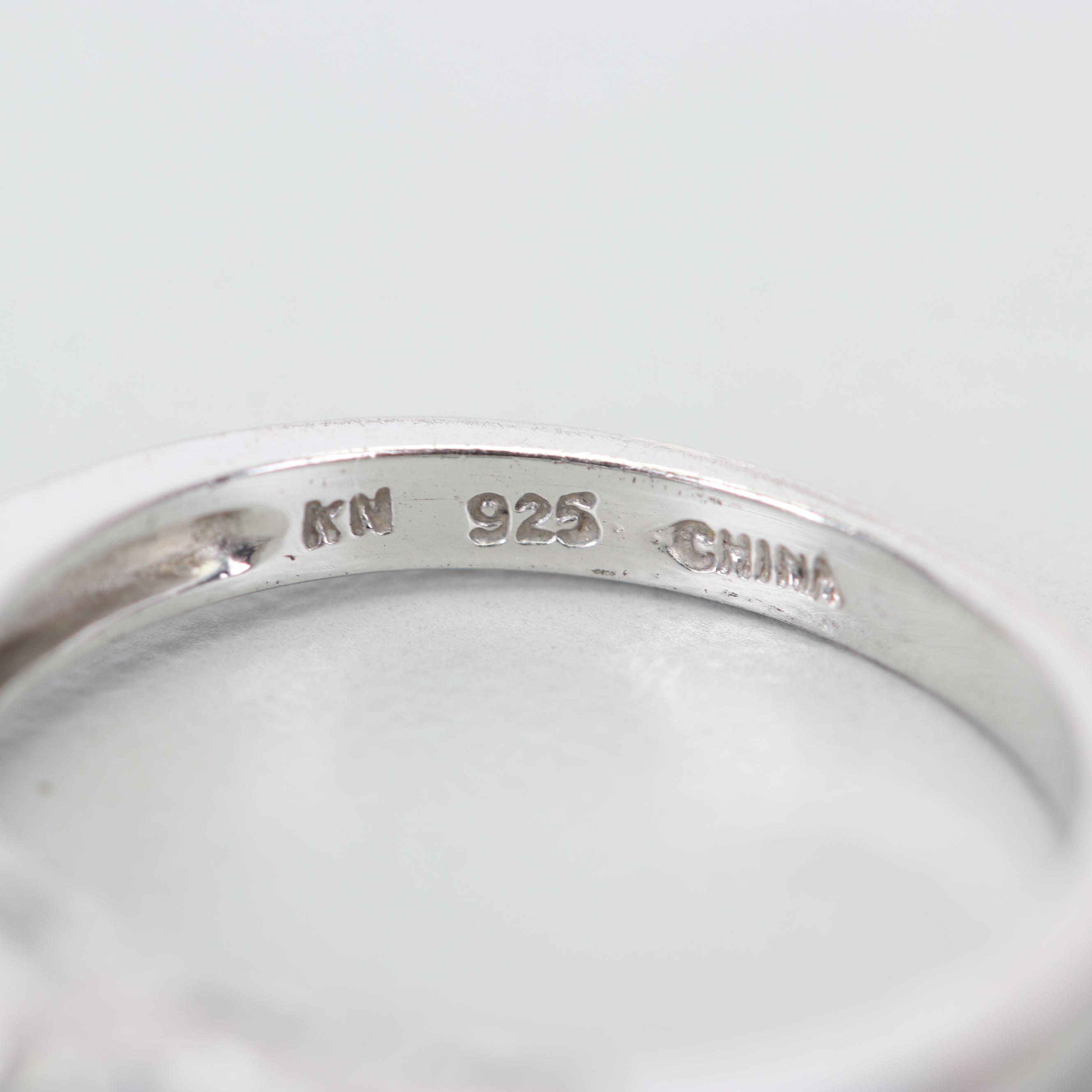 Sterling Silver Cubic Zirconia Rings