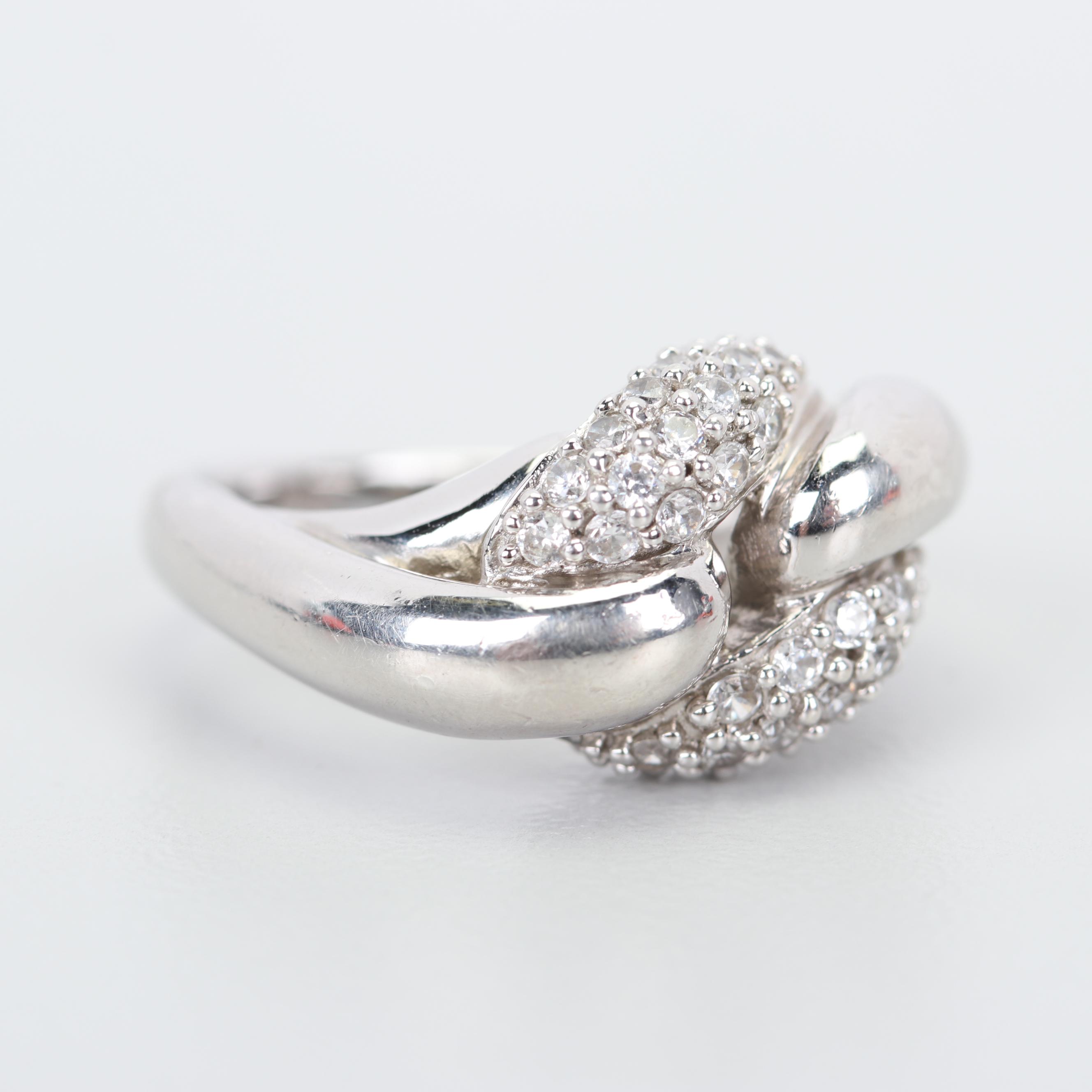 Sterling Silver Cubic Zirconia Rings