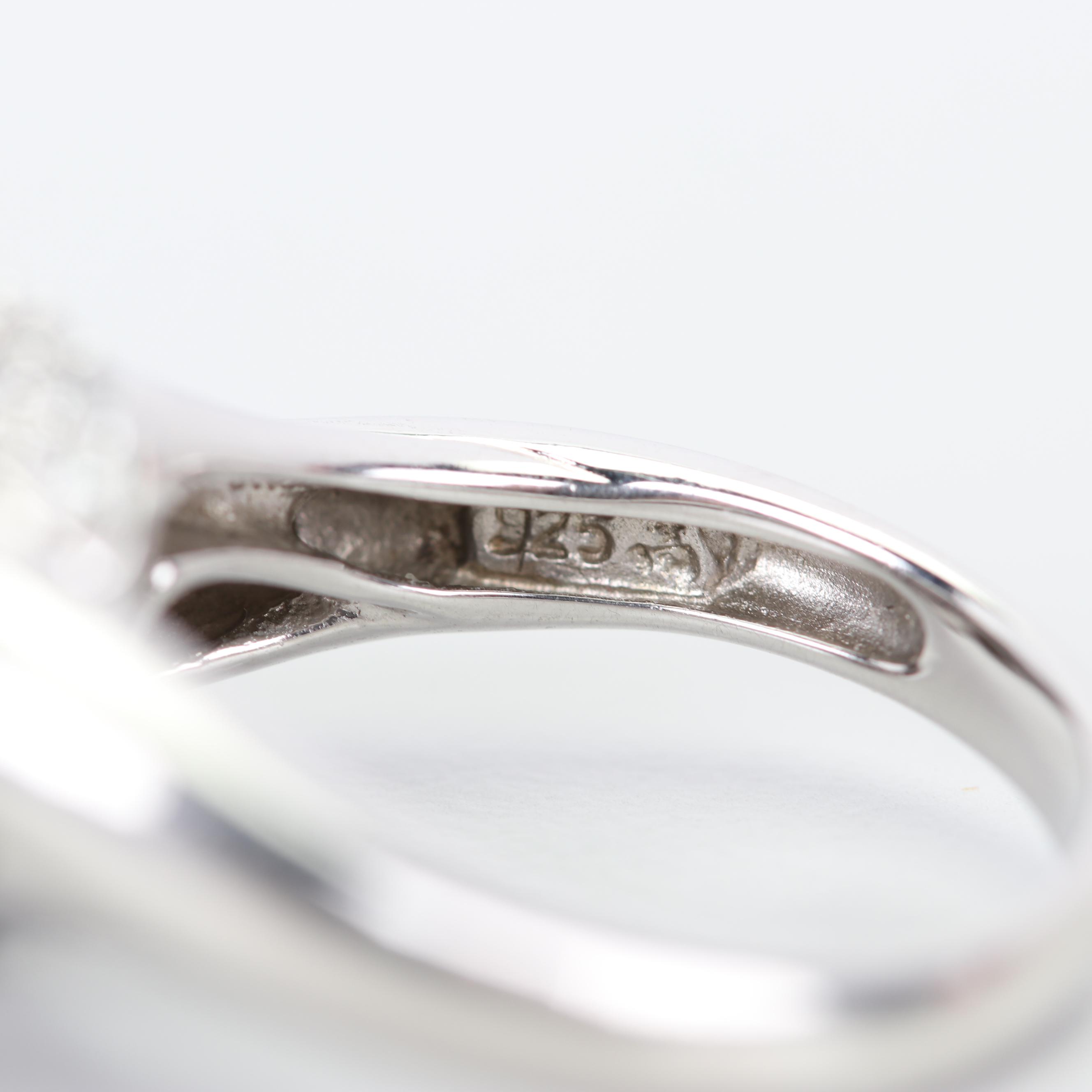 Sterling Silver Cubic Zirconia Rings