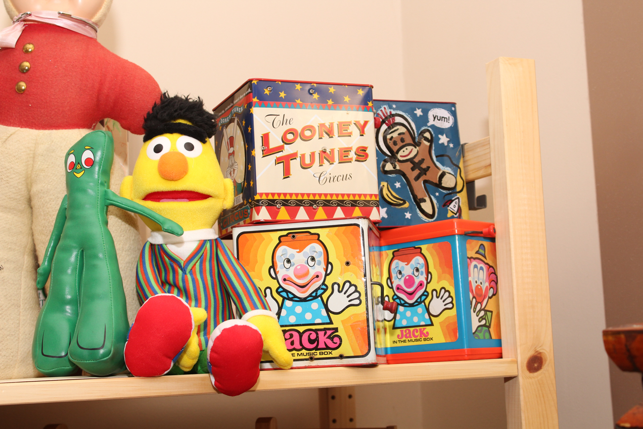 Grouping of Vintage Children's Toys