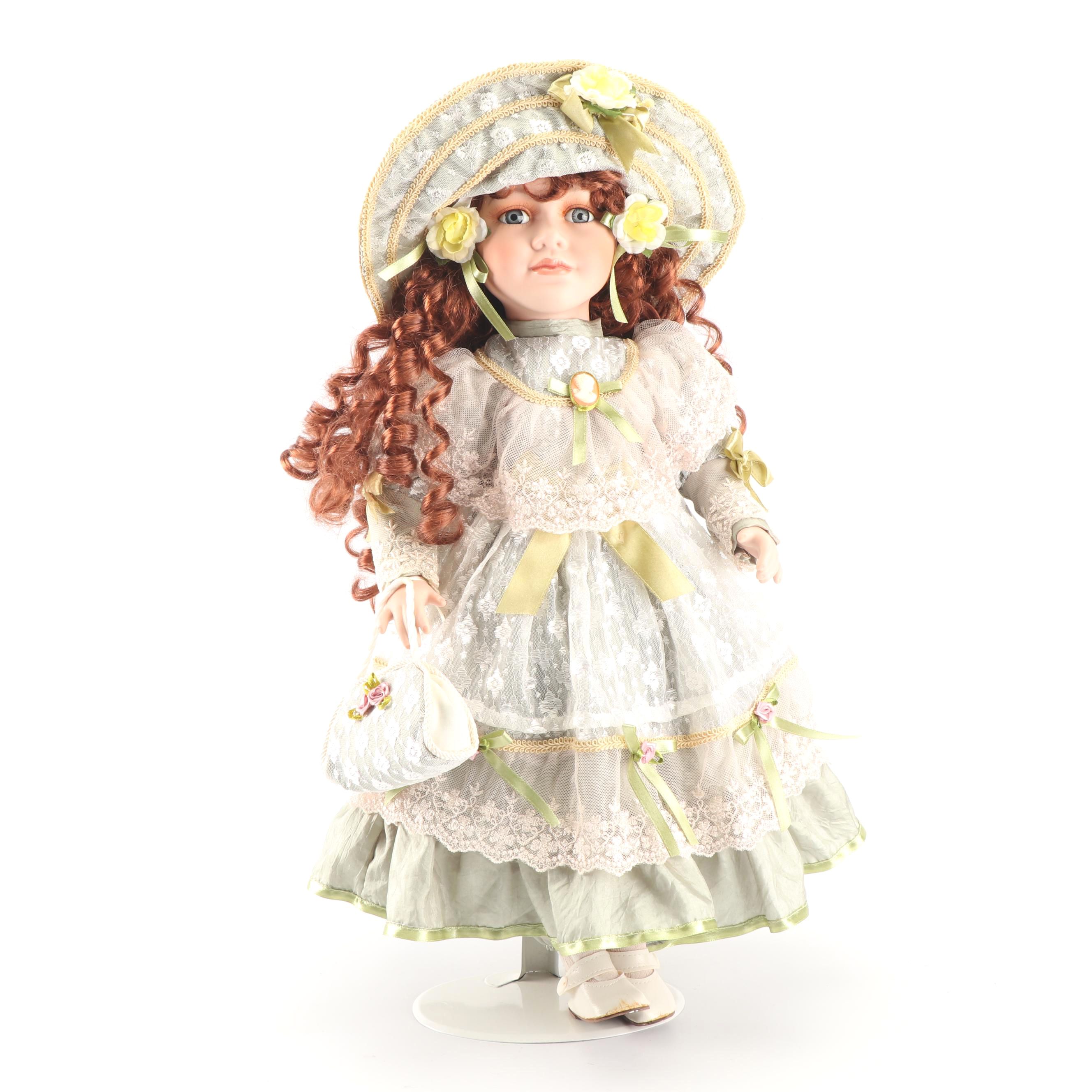 NJSF Victorian Style Porcelain Doll