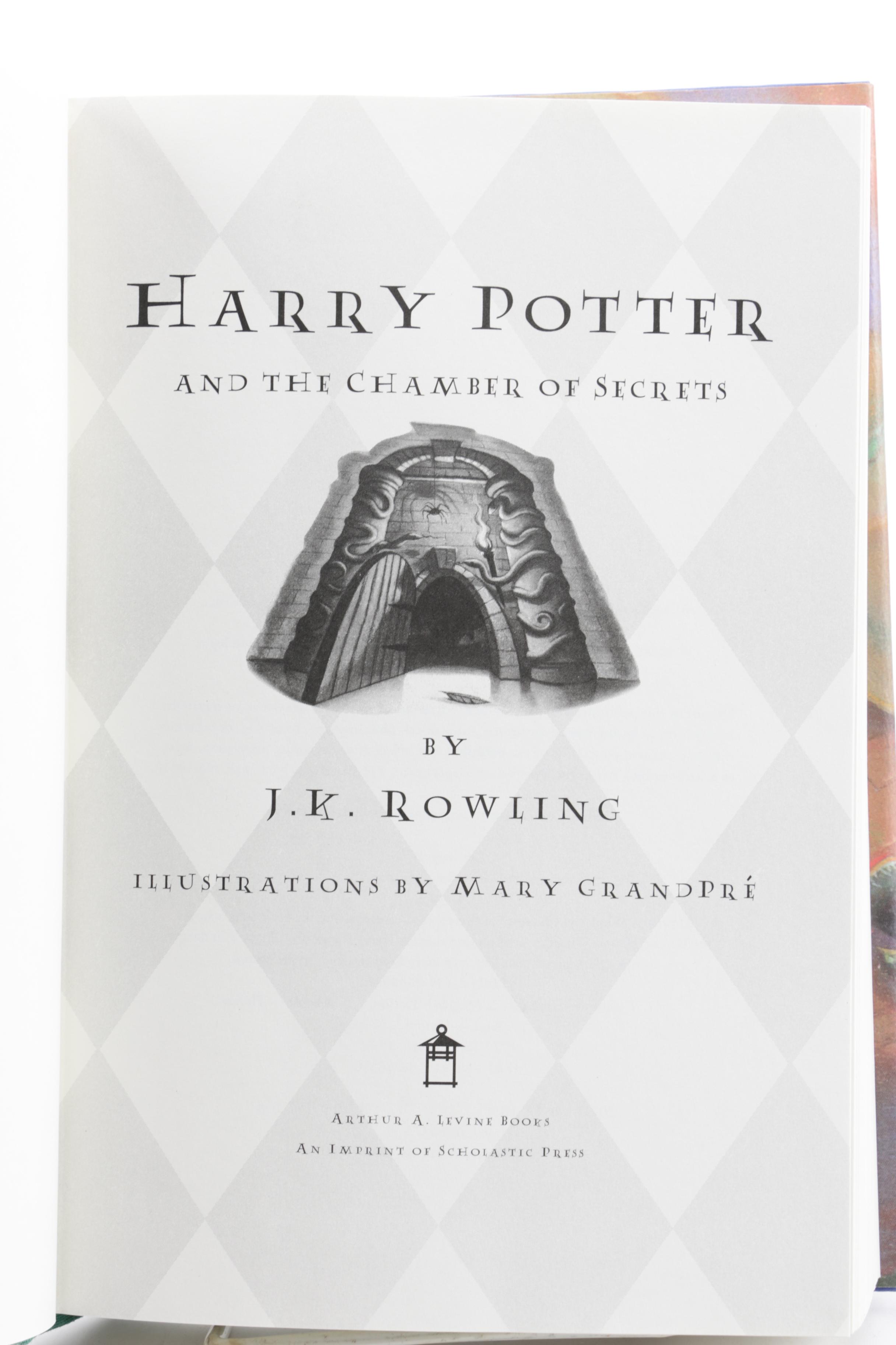 Complete "Harry Potter" Series with First American Editions