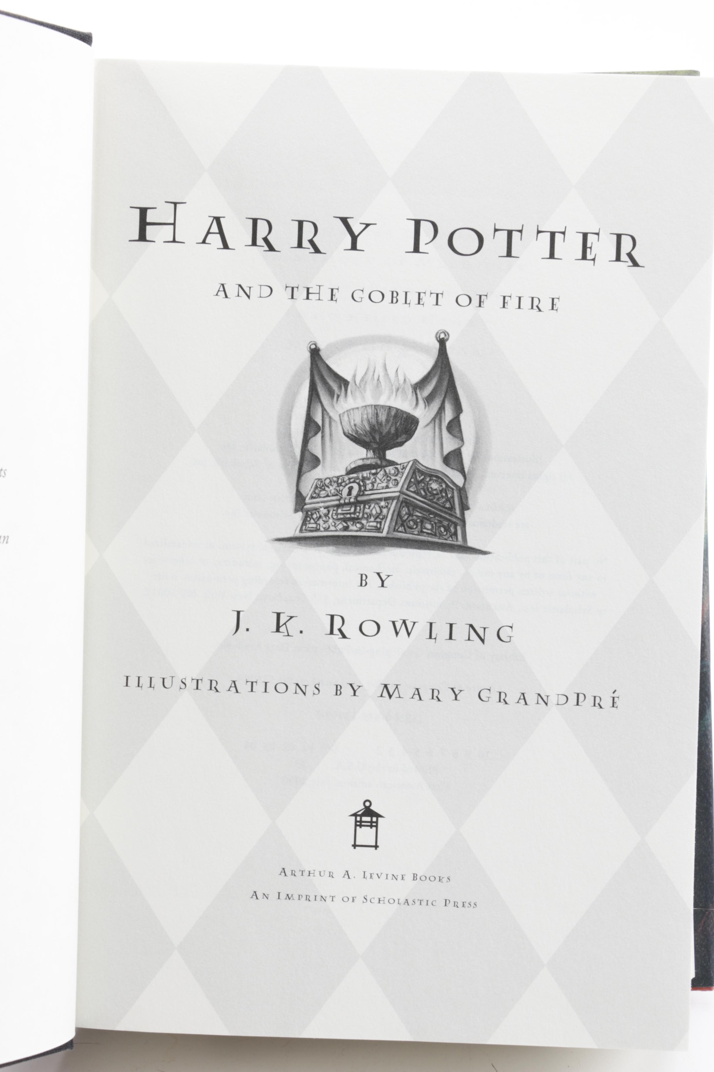 Complete "Harry Potter" Series with First American Editions