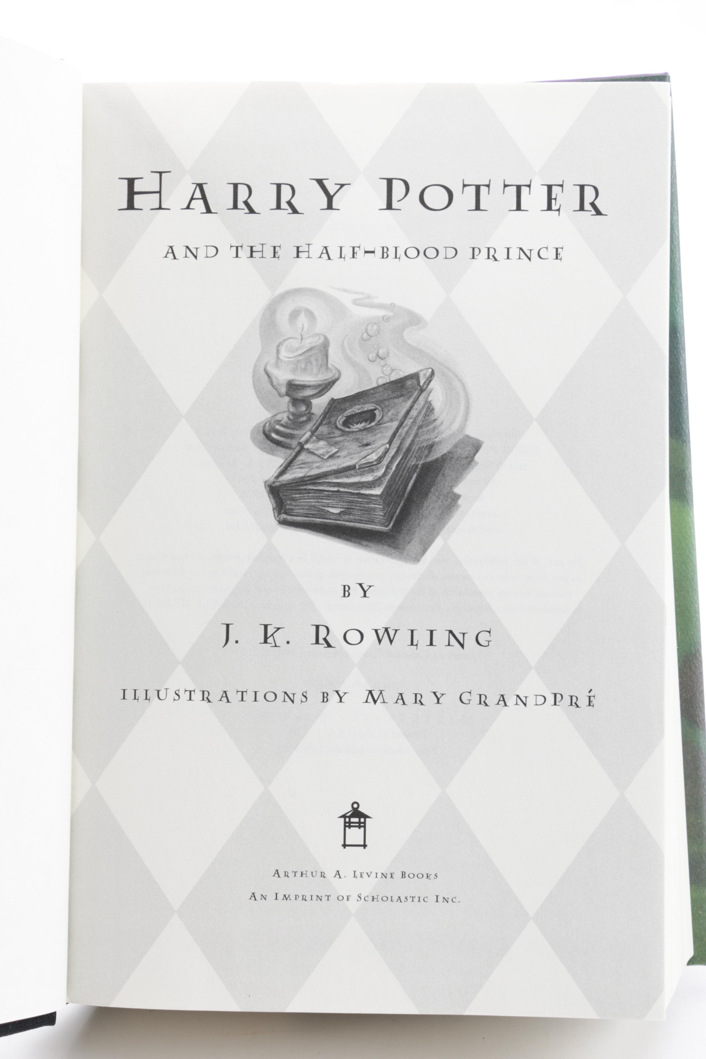 Complete "Harry Potter" Series with First American Editions