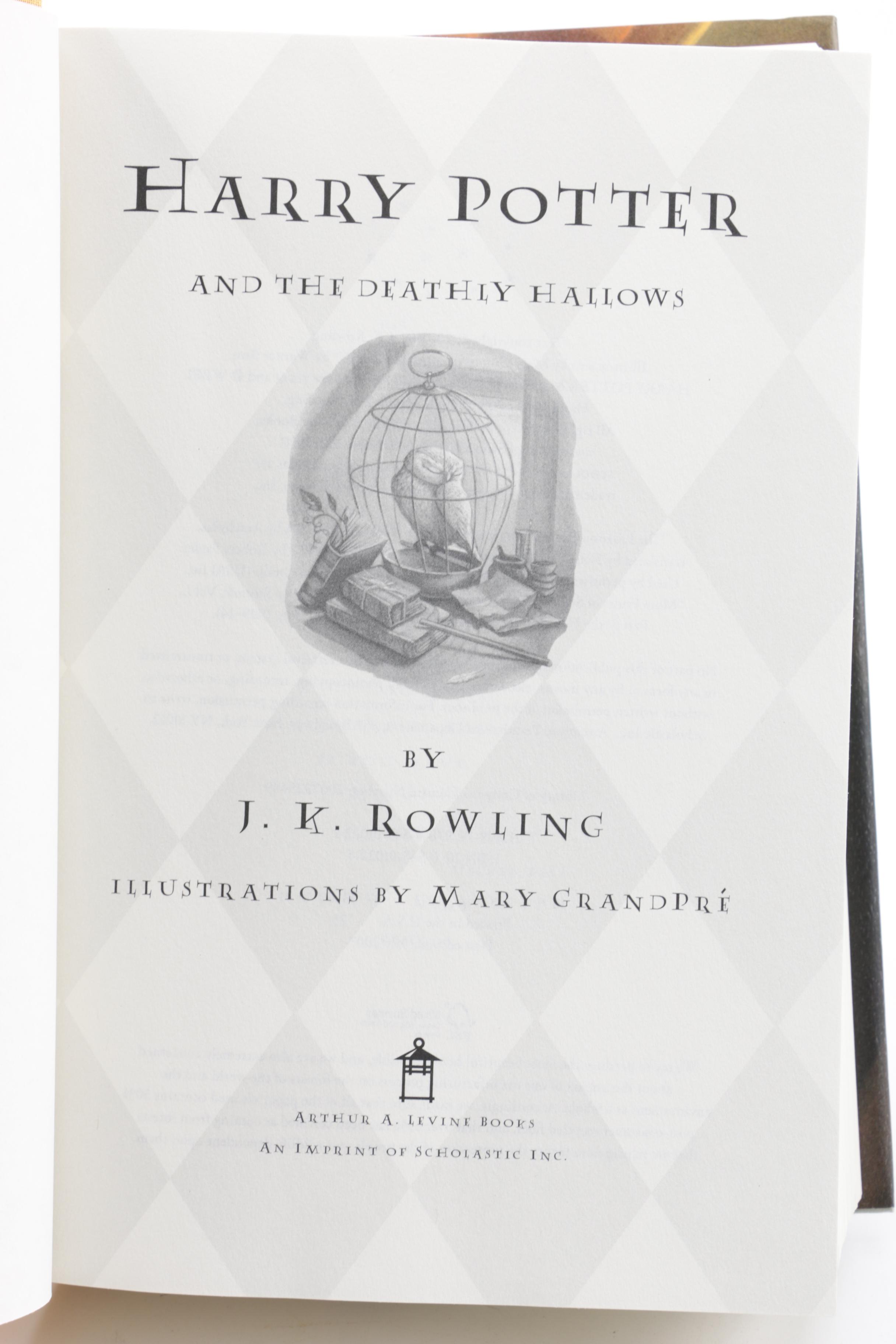 Complete "Harry Potter" Series with First American Editions