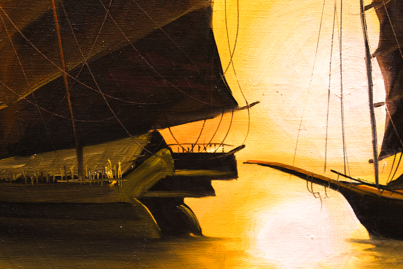 Vir Tesoro Oil Painting