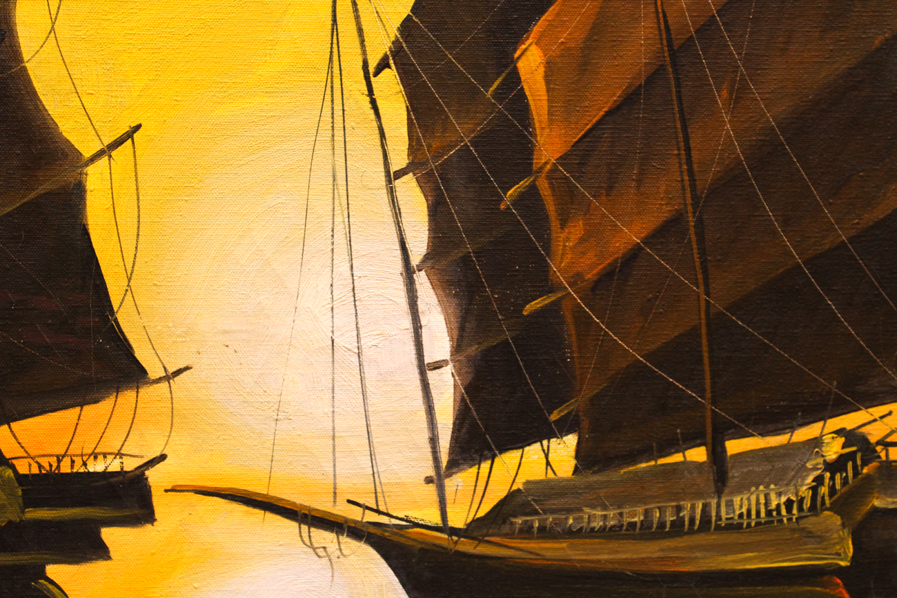 Vir Tesoro Oil Painting