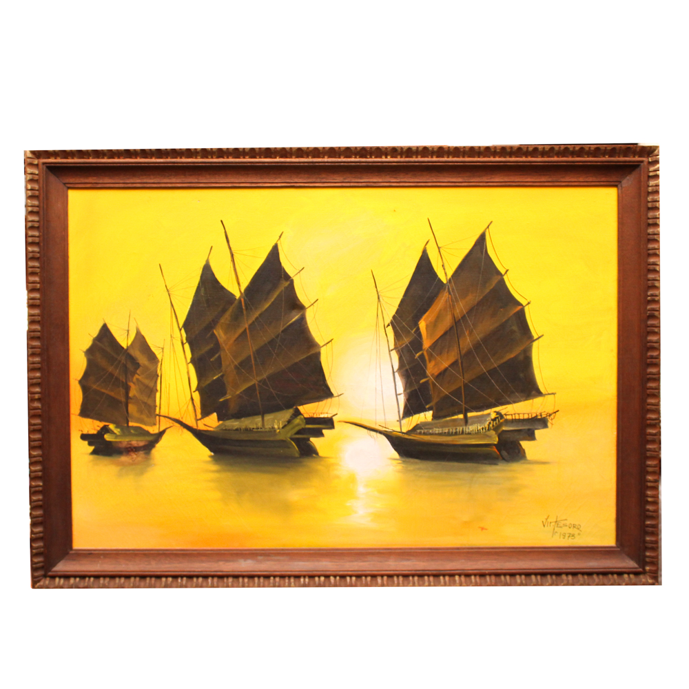 Vir Tesoro Oil Painting