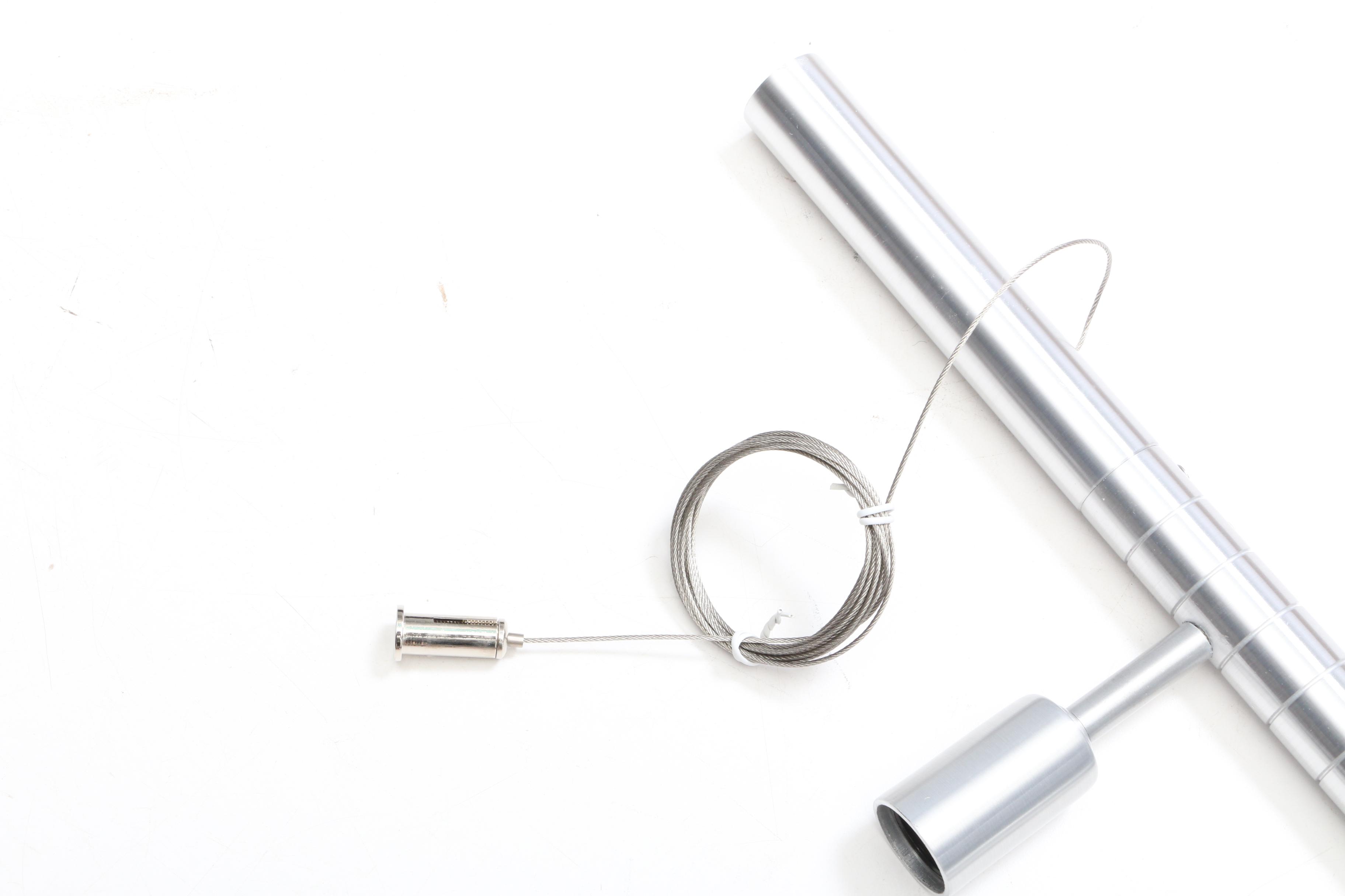 Two Cellula Nine Light Track Style Lighting Fixtures