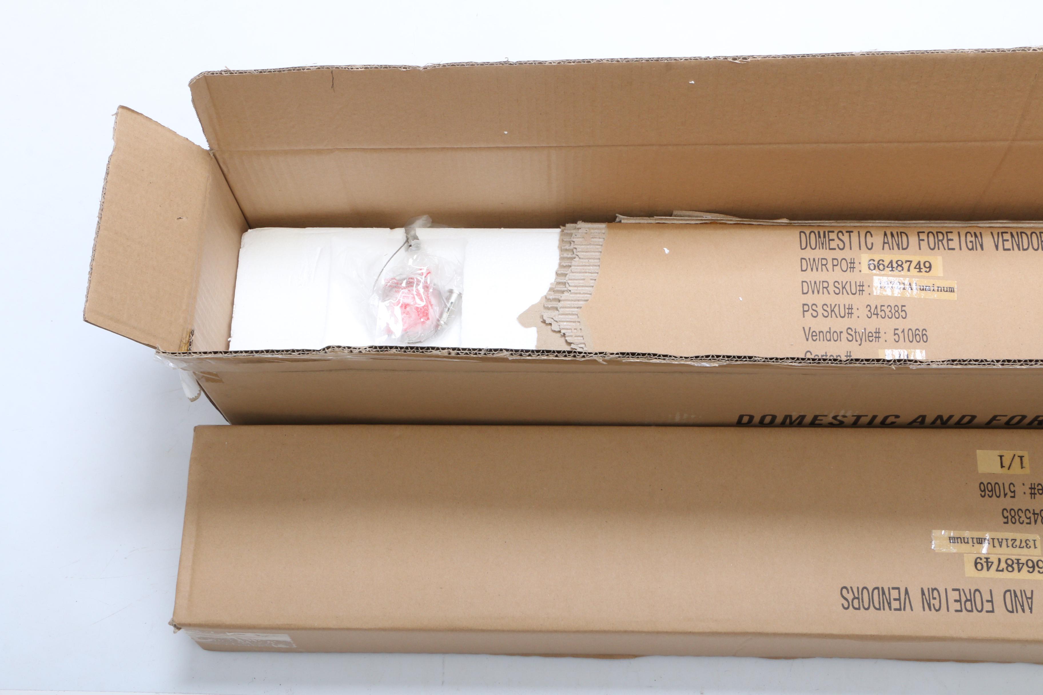 Two Cellula Nine Light Track Style Lighting Fixtures