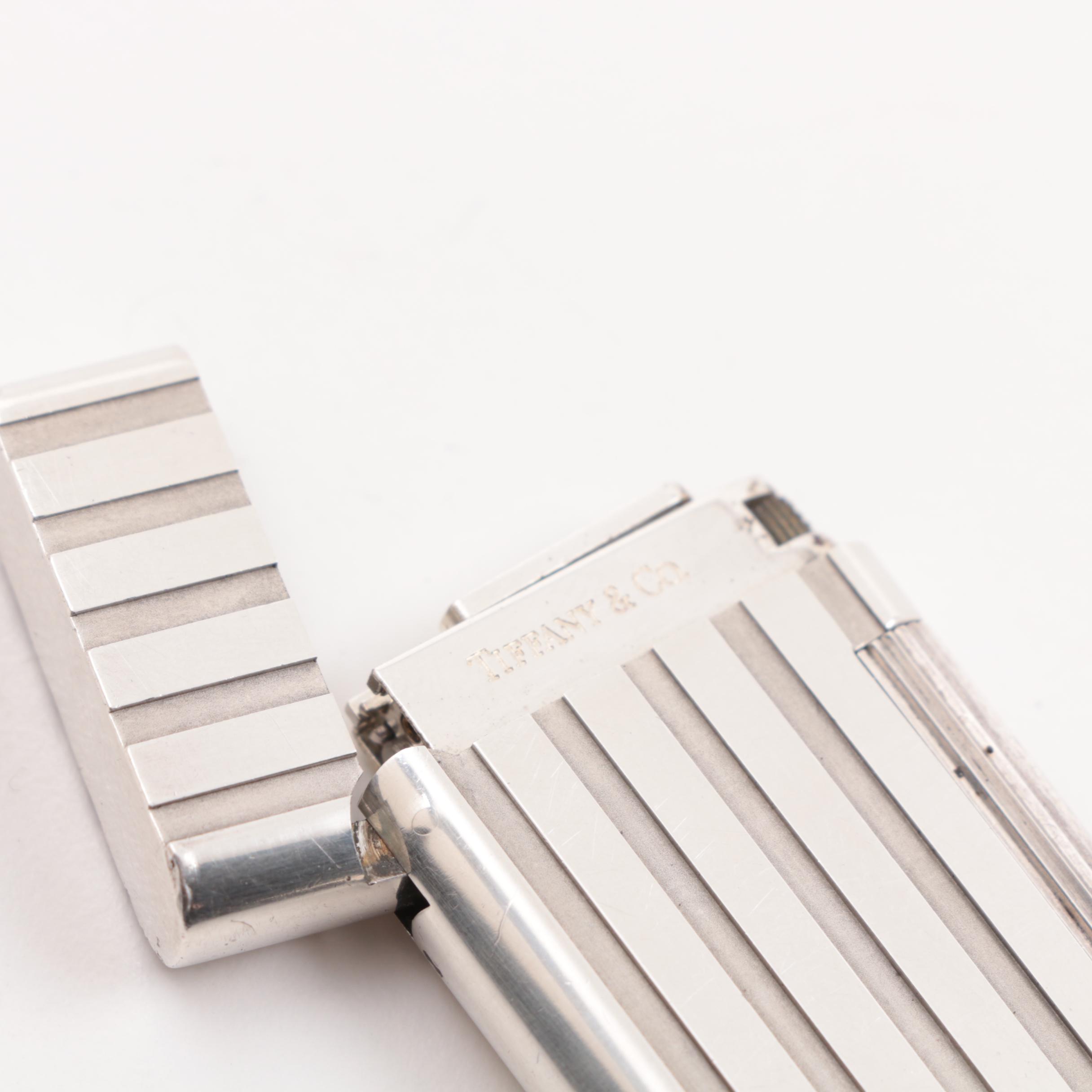 Tiffany & Co. Art Deco Style Sterling Silver Lighter