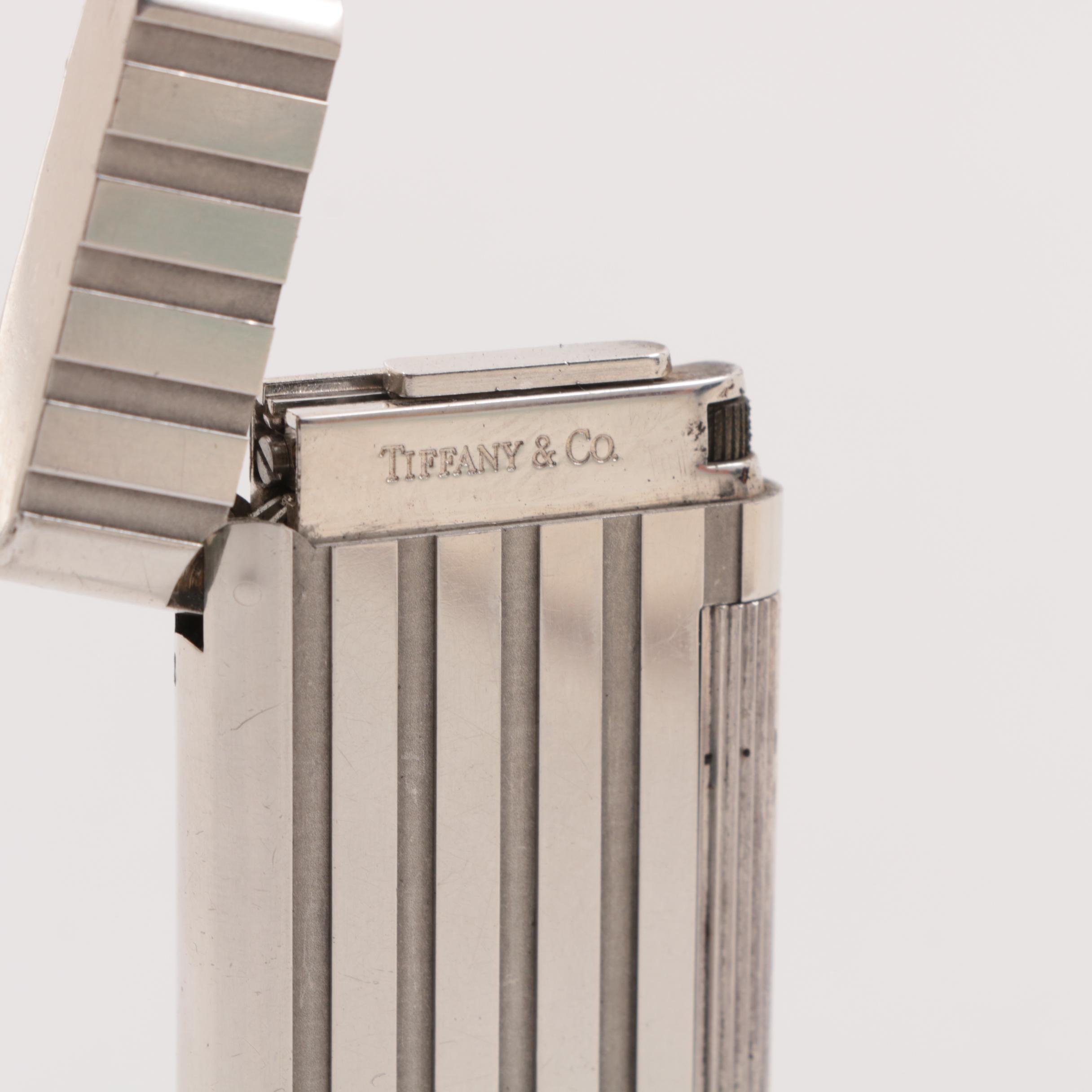 Tiffany & Co. Art Deco Style Sterling Silver Lighter