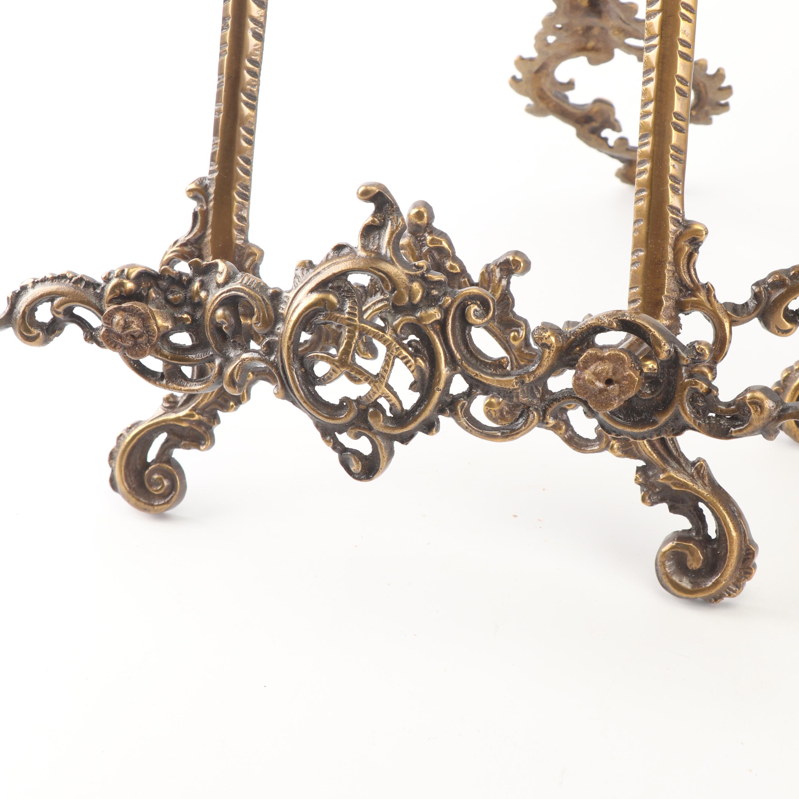 Decorative Metal Tabletop Display Easels