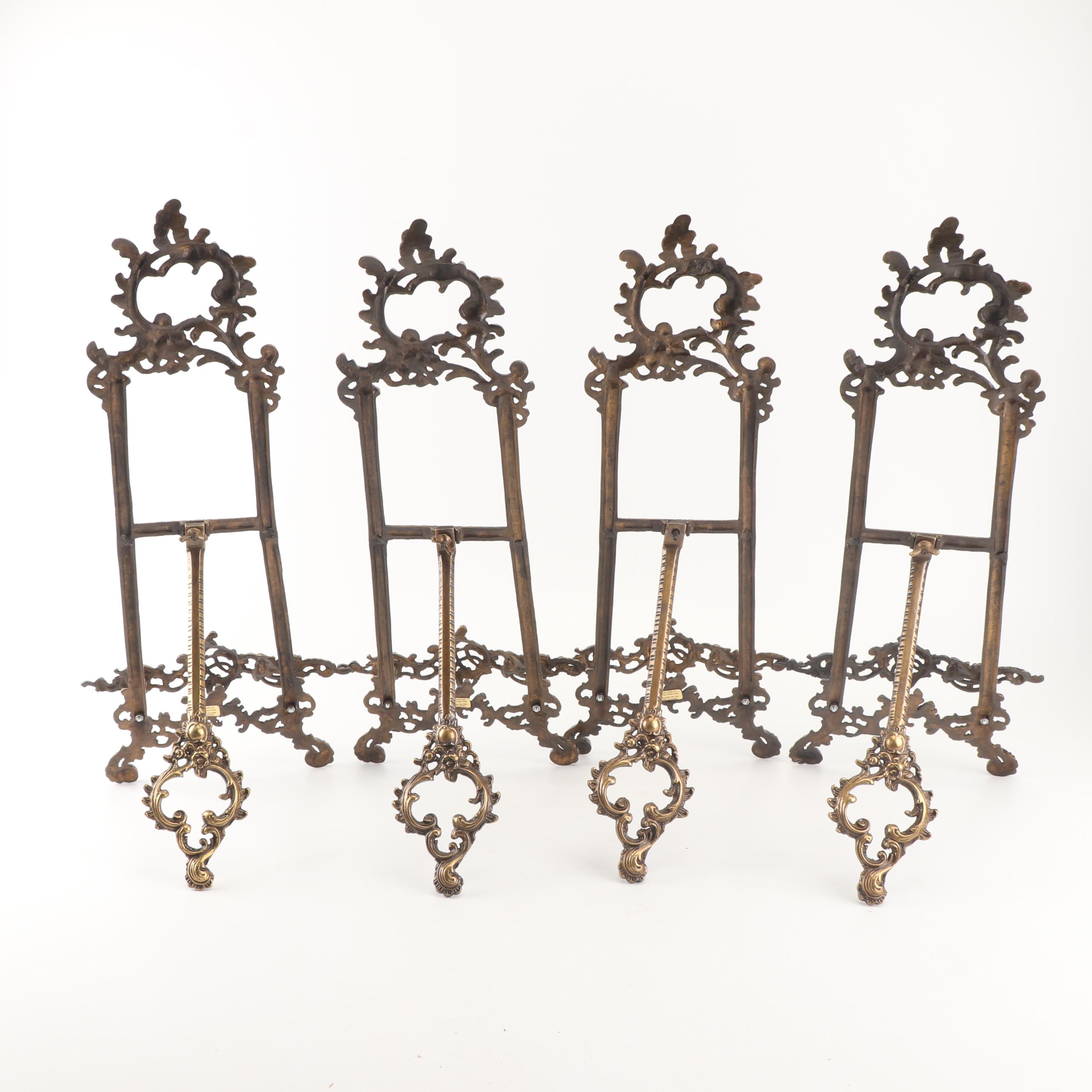 Decorative Metal Tabletop Display Easels