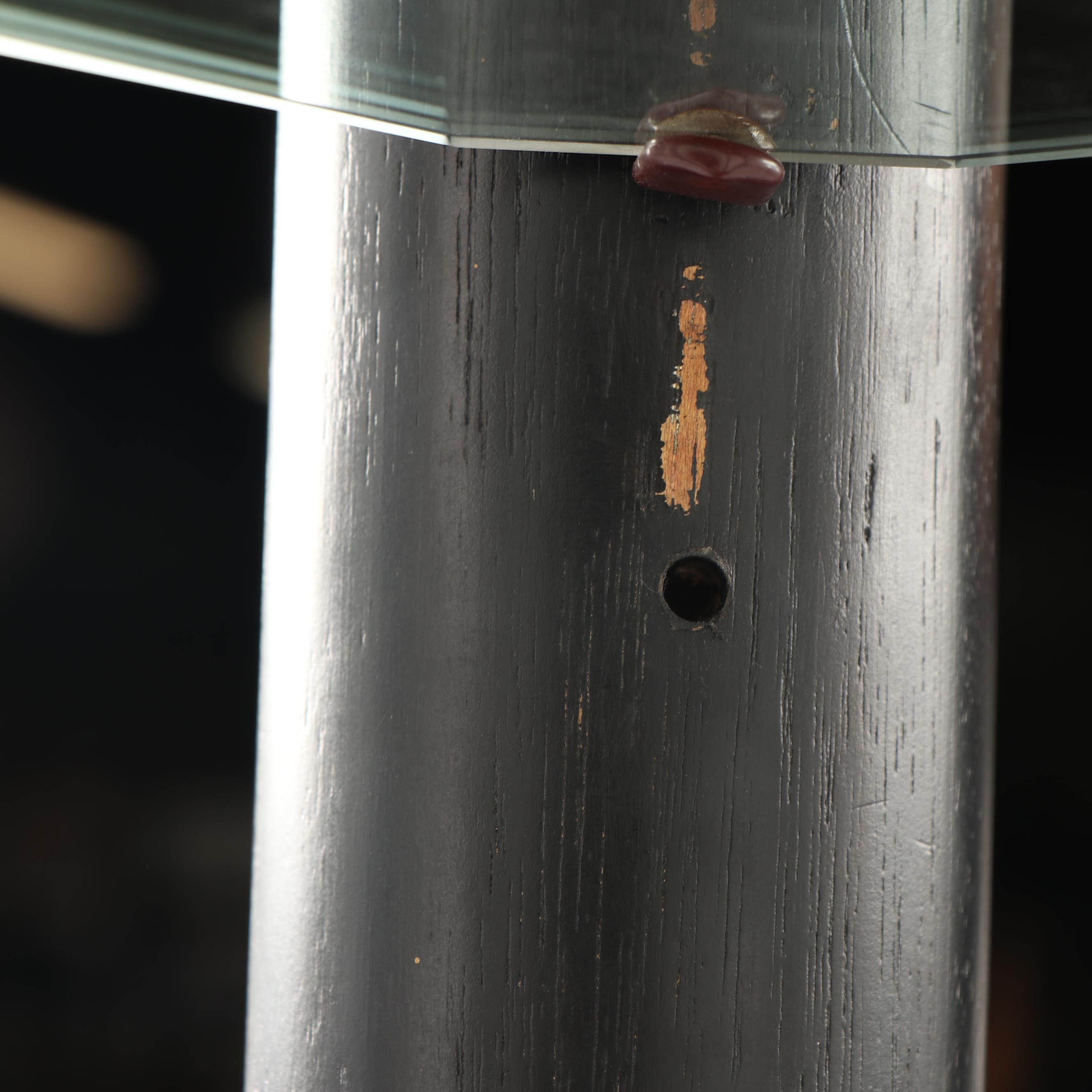 Neoclassical Style Illuminated Etagere, Late 20th Century